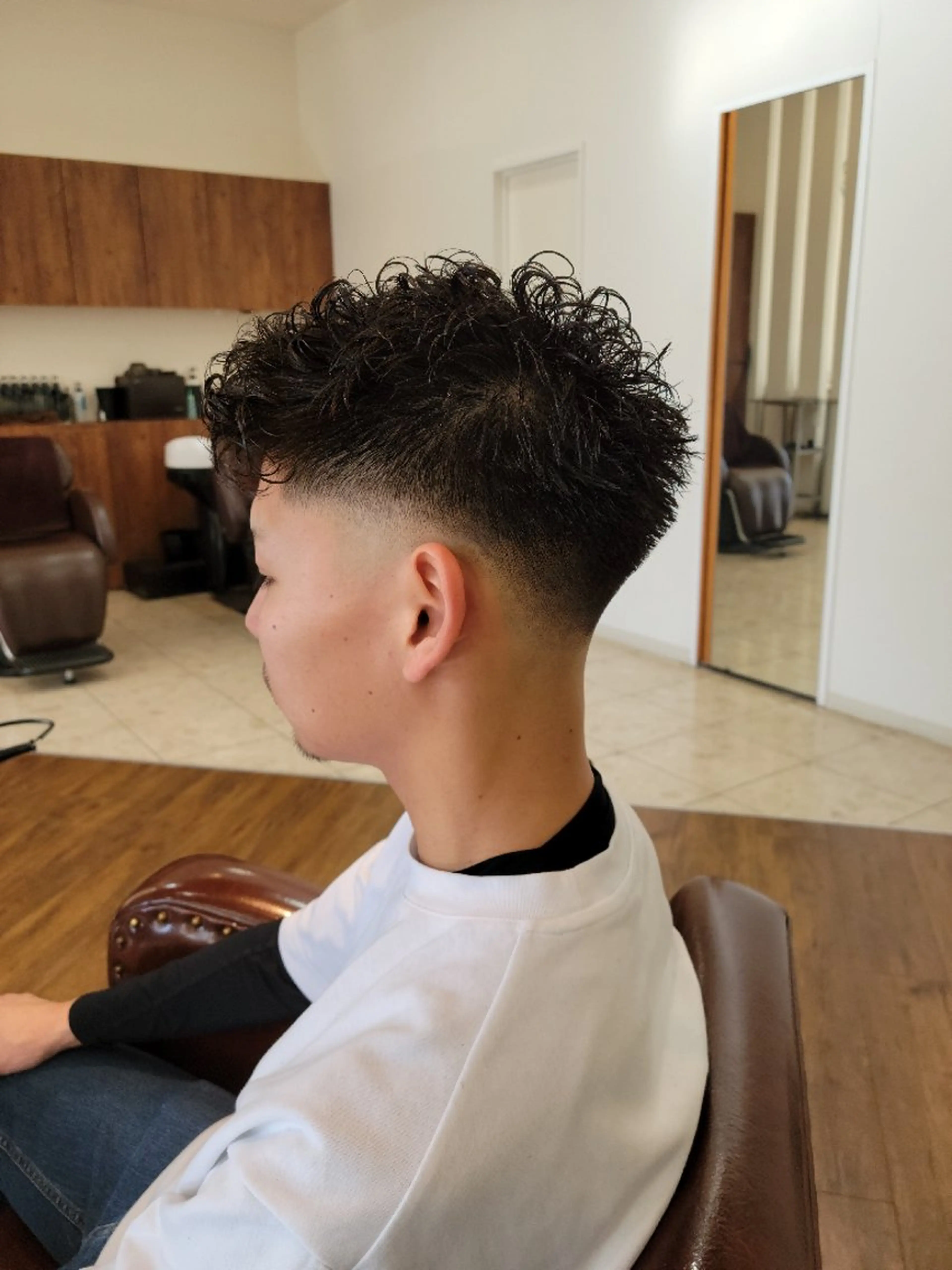 パーマ 中川 秀明のヘアスタイル