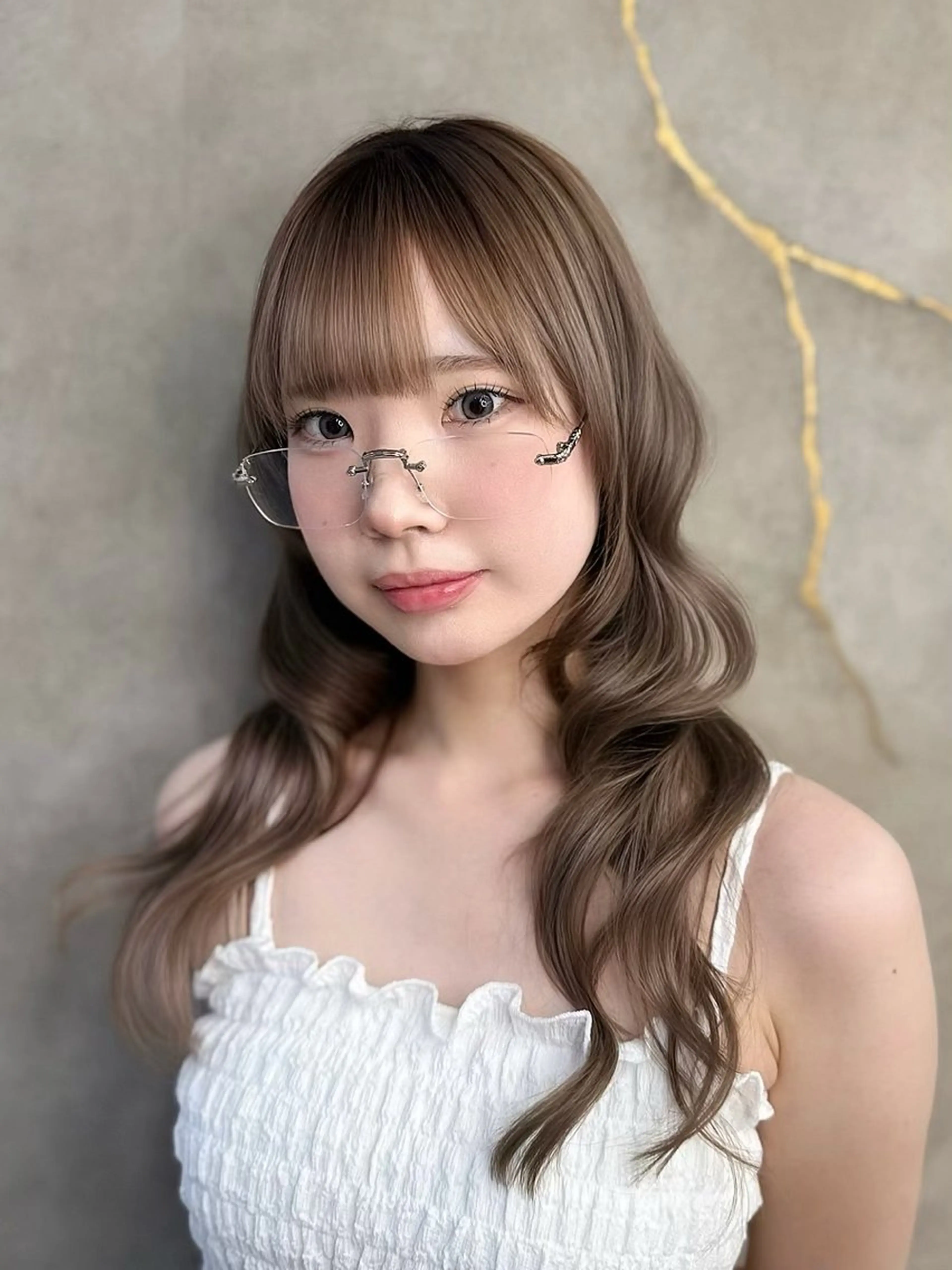 ロング カット ヘアセット 韓国レイヤー× 艶髪 池袋/ハナ🌷のヘアスタイル