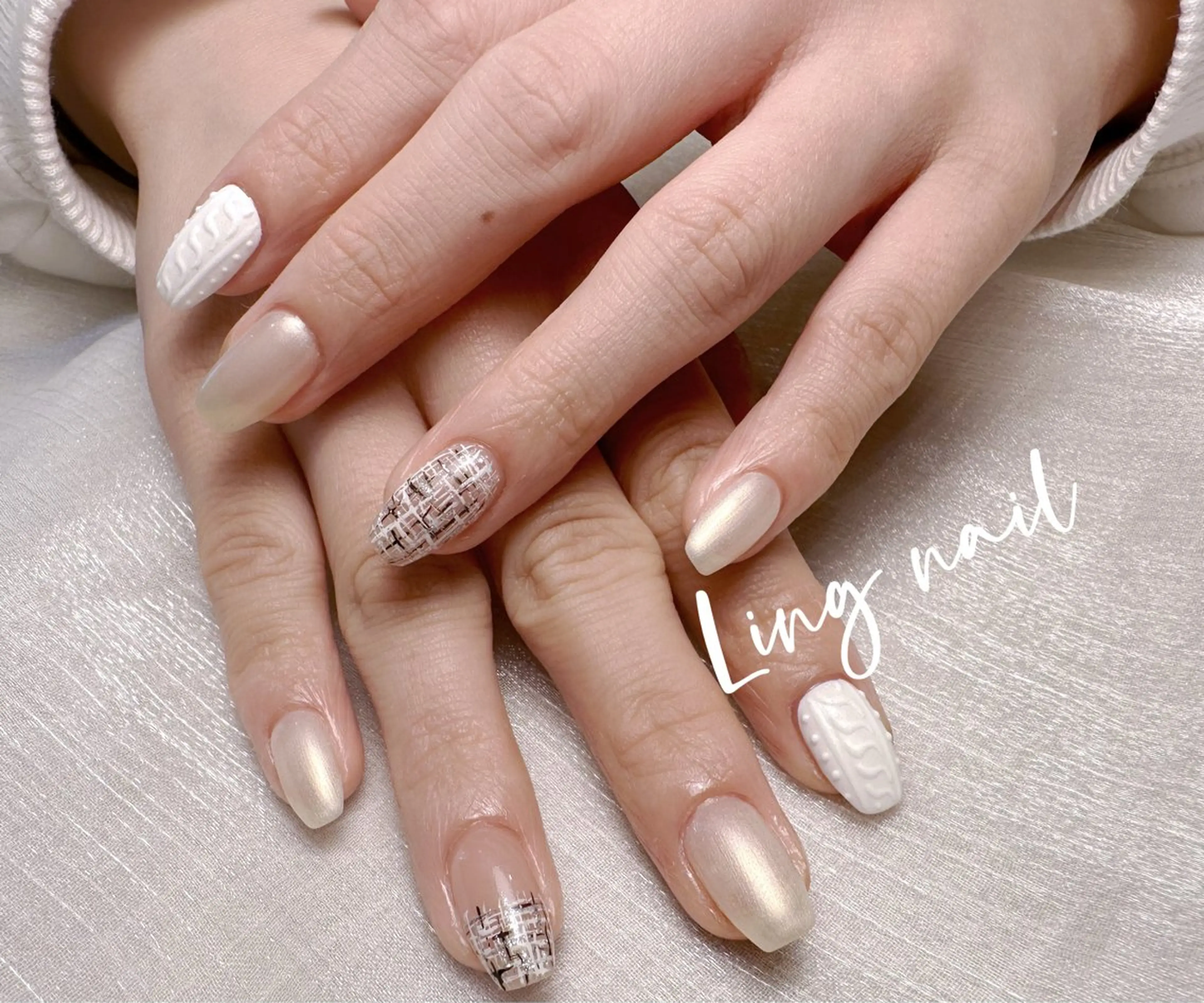ネイル ハンドネイル Ling. Meiのネイルデザイン