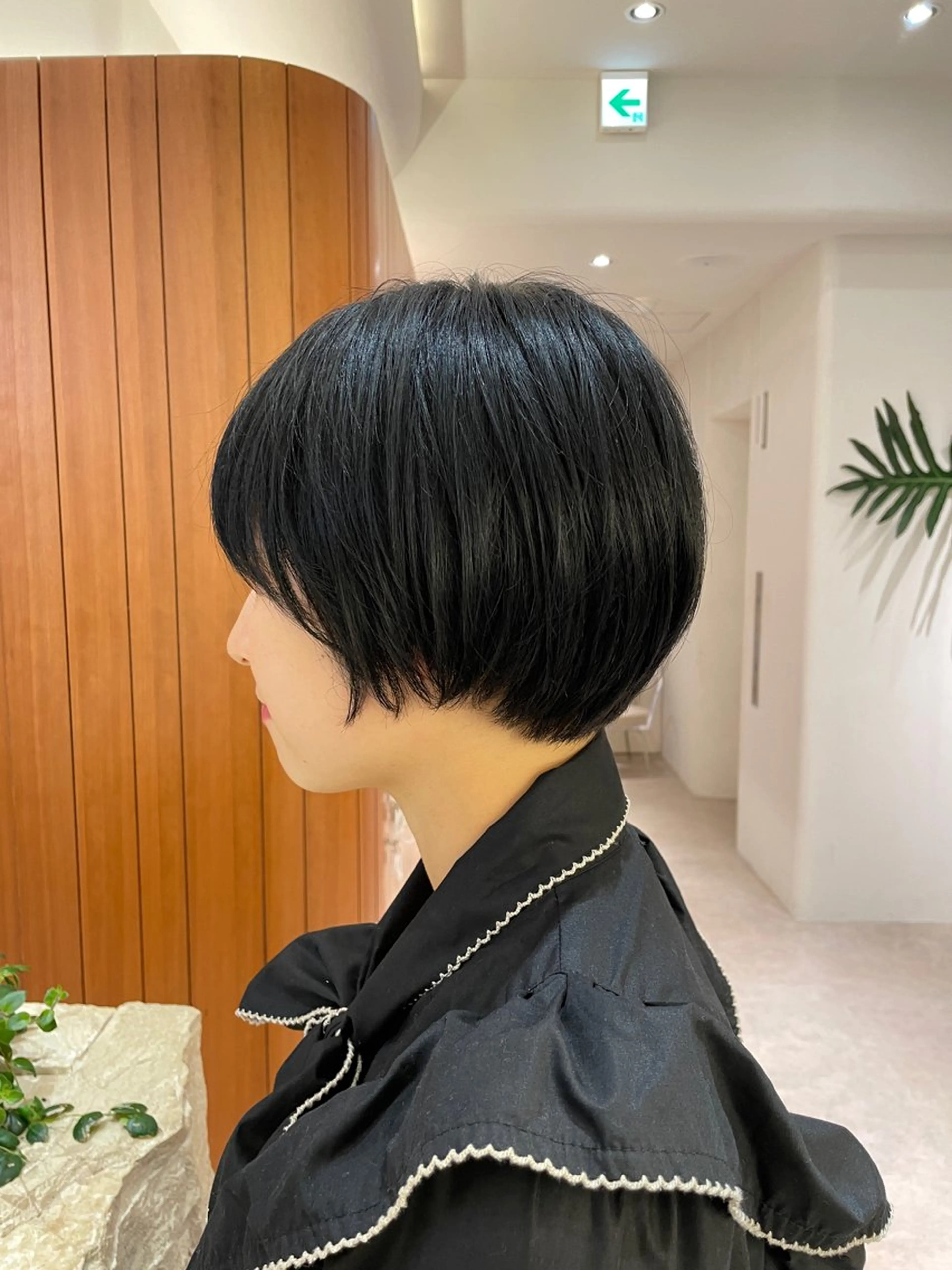 ショート カラー カット ヘアカラー 縮毛矯正 トリートメント 田中航平/渋谷ボブ/ レイヤーボブのヘアスタイル