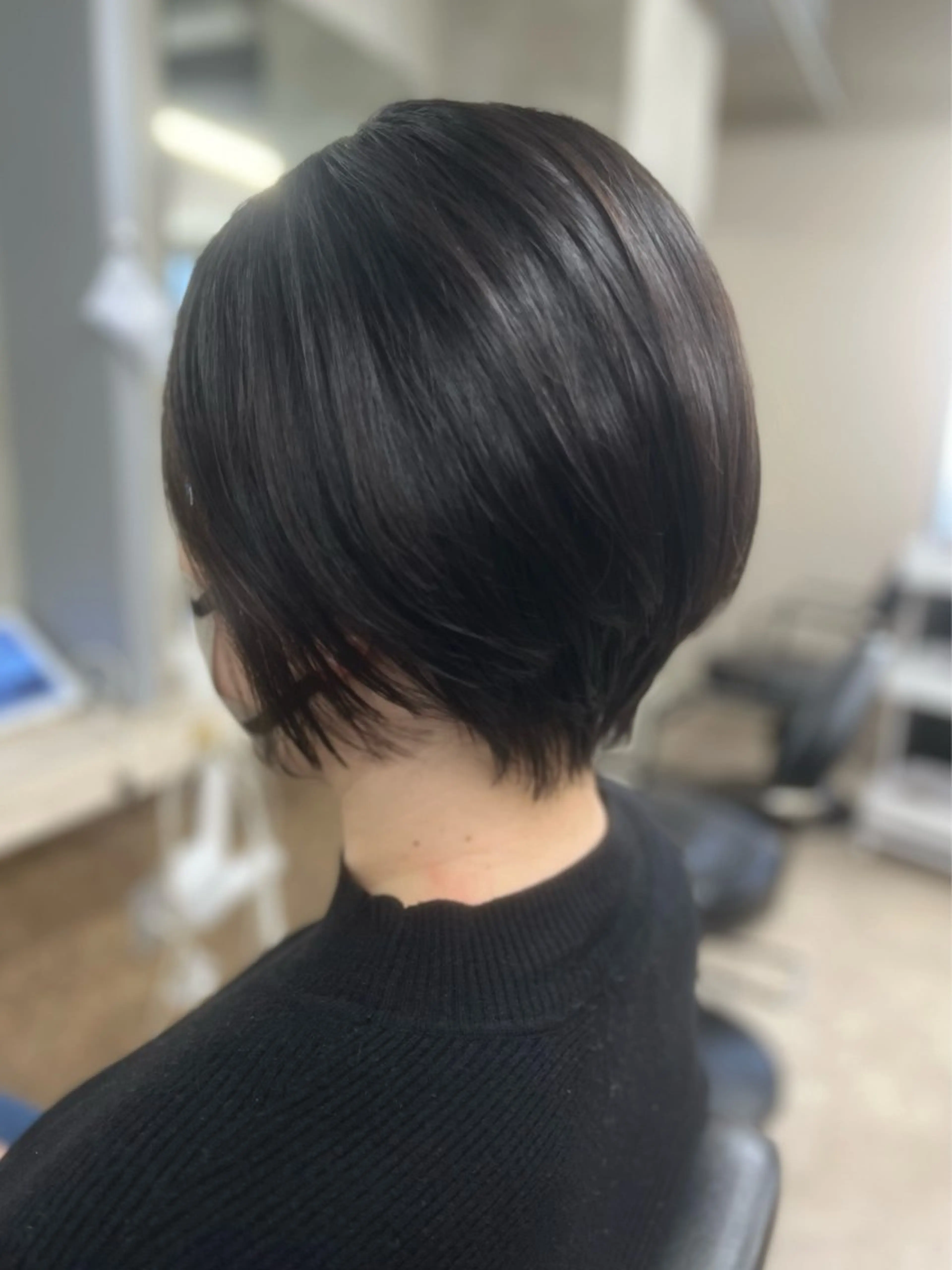 ショート カラー カット トリートメント 🐈‍⬛多系統🕶 tsubura🖤のヘアスタイル