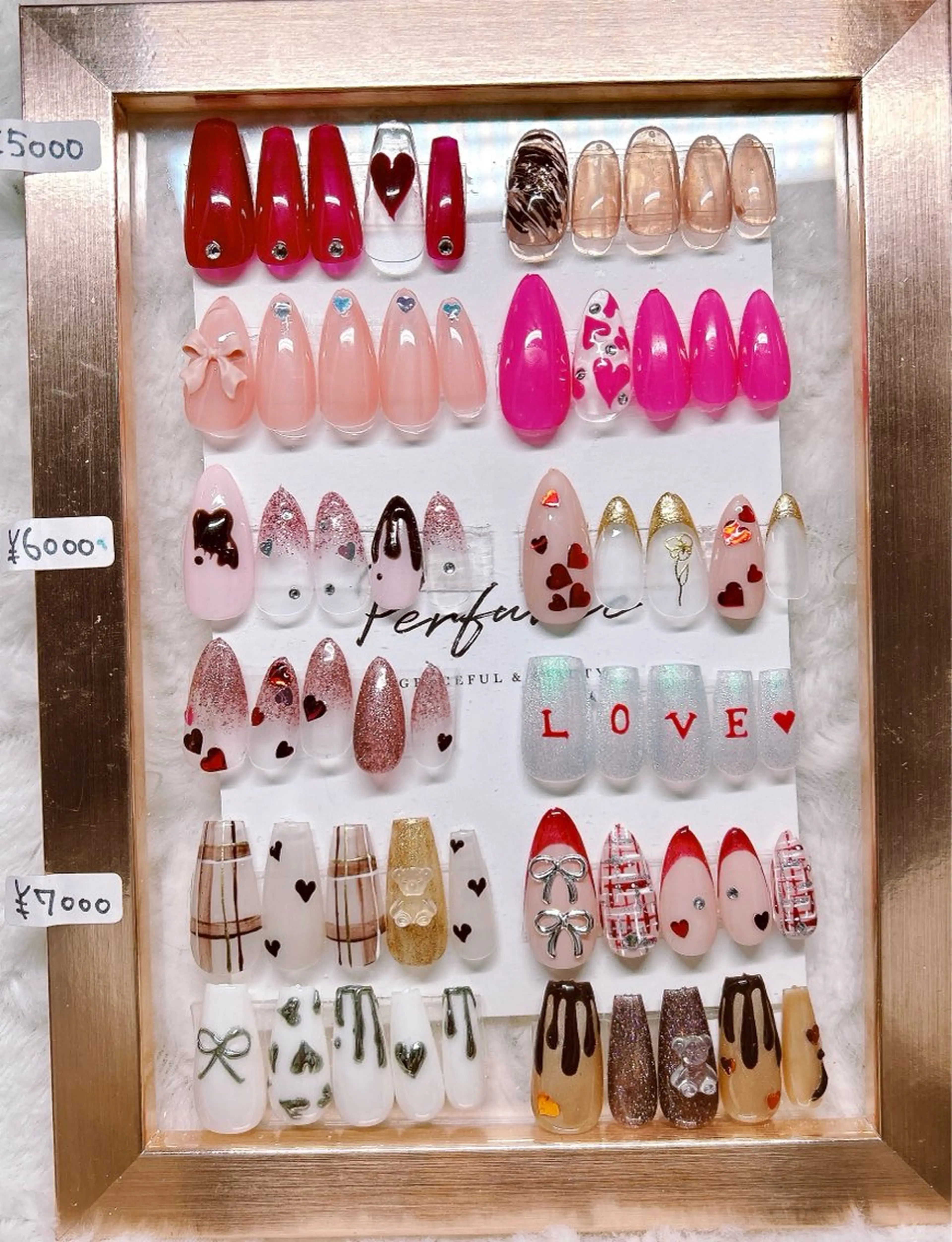 ネイル フラッシュネイル フレンチネイル グラデーション ハート ラメ(グリッター) kaenail 瑞江のネイルデザイン