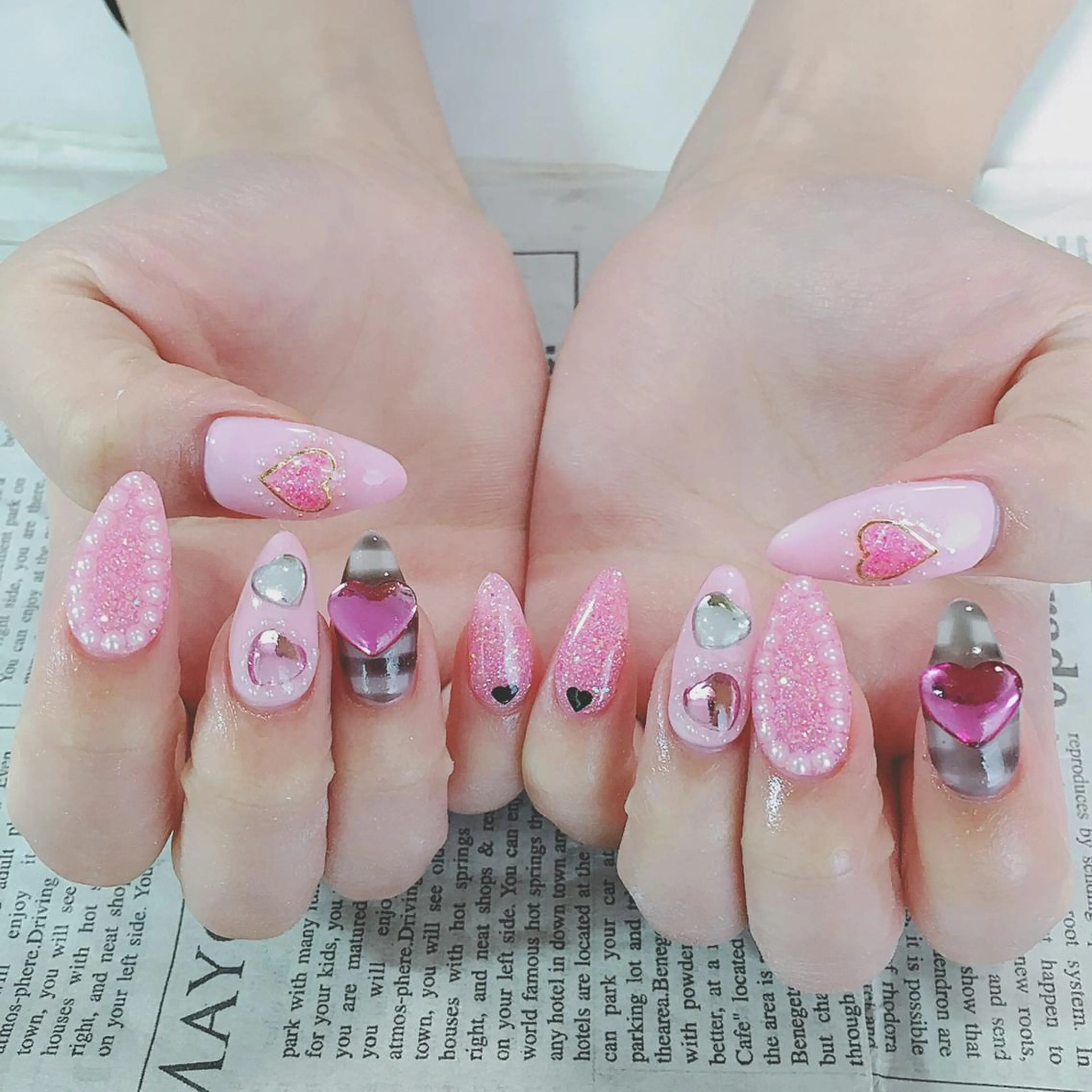 ネイル ハンドネイル ハンドケア 森山 舞のネイルデザイン