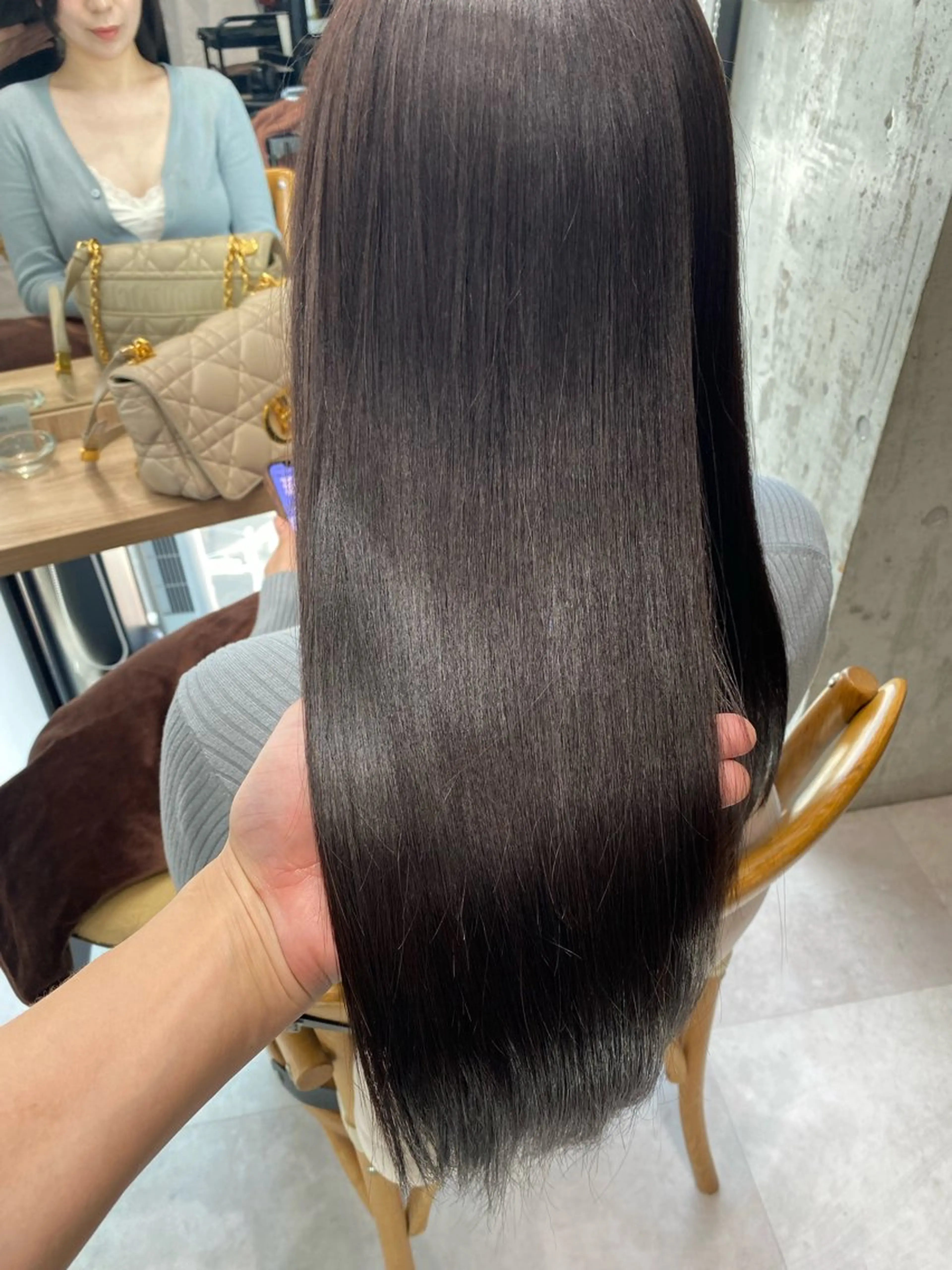 ロング 伸ばしかけ 髪質改善 縮毛矯正 ショート職人 美容師【KENTA】のヘアスタイル