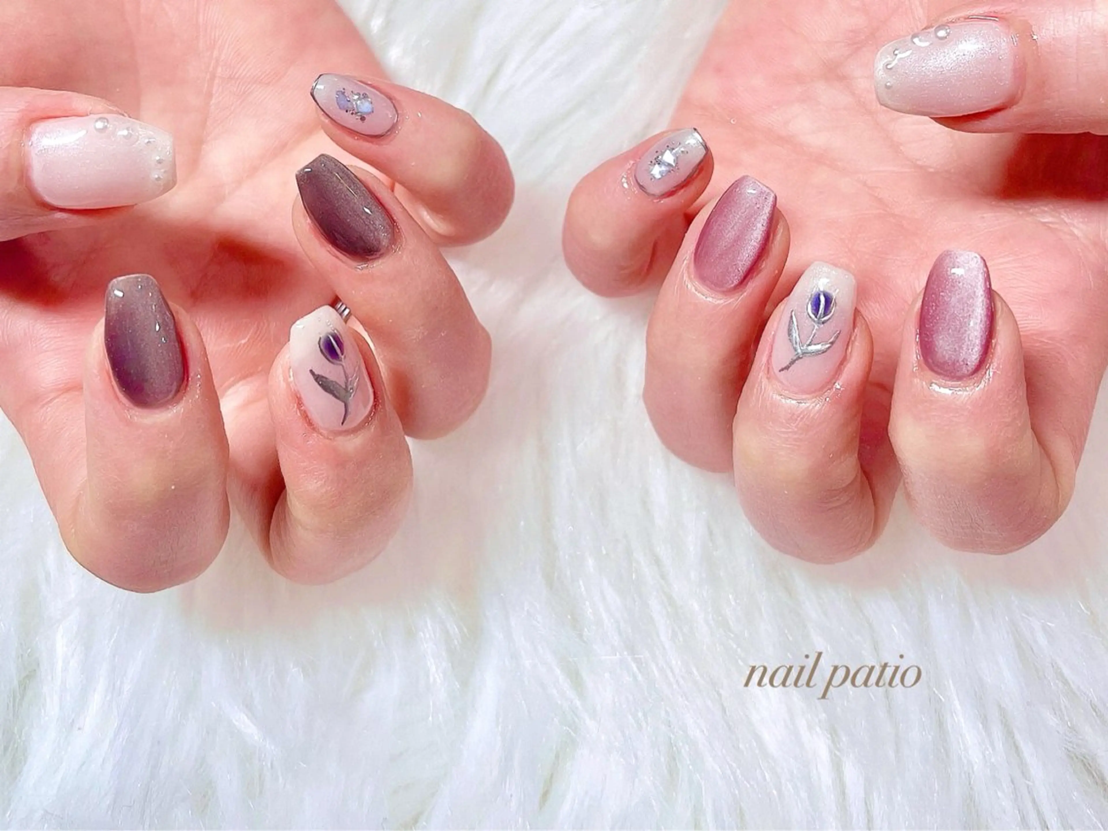 ネイル nail patio 新越谷 yukiのネイルデザイン