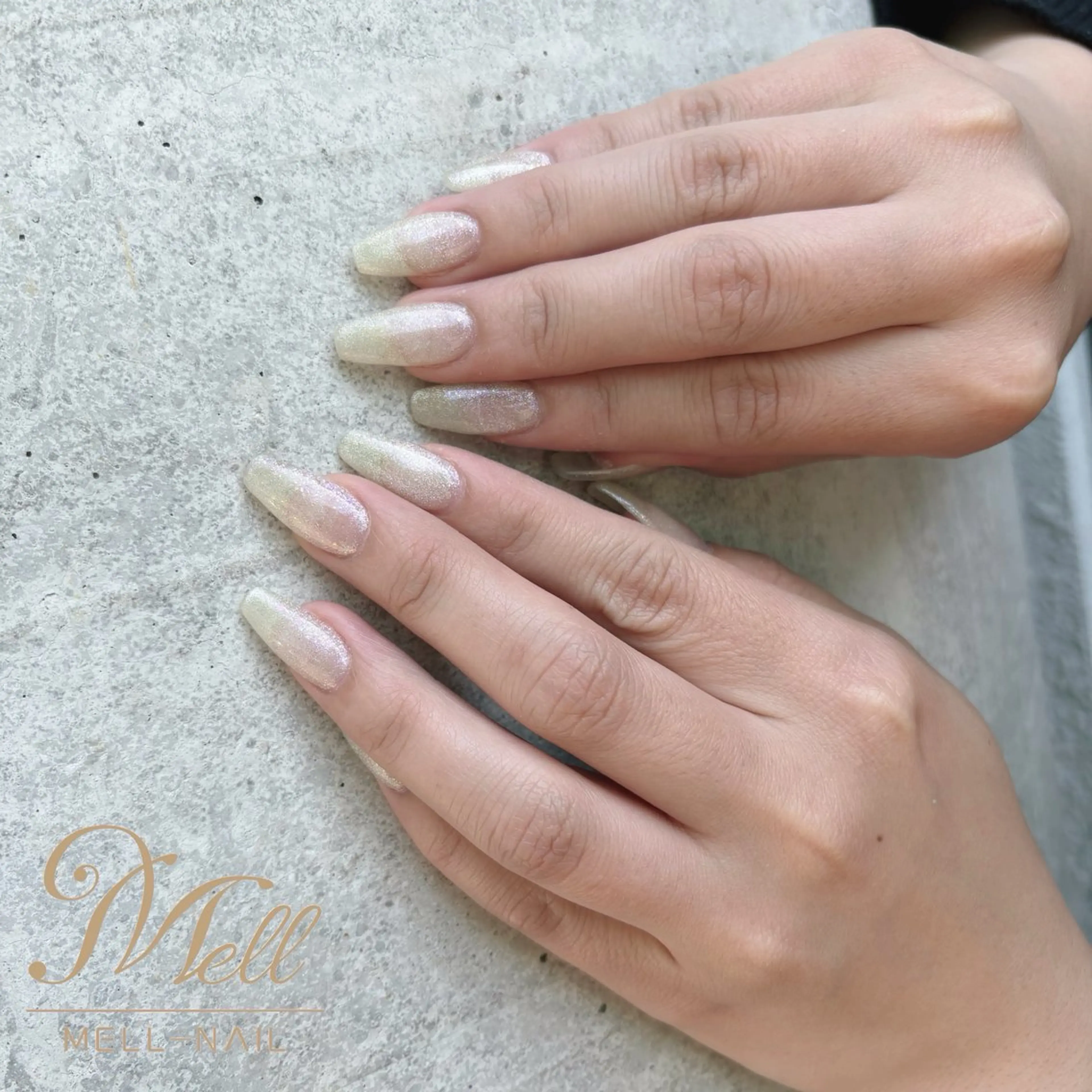 ロング ロング ハンドネイル Aimi. MELL-NAILのネイルデザイン
