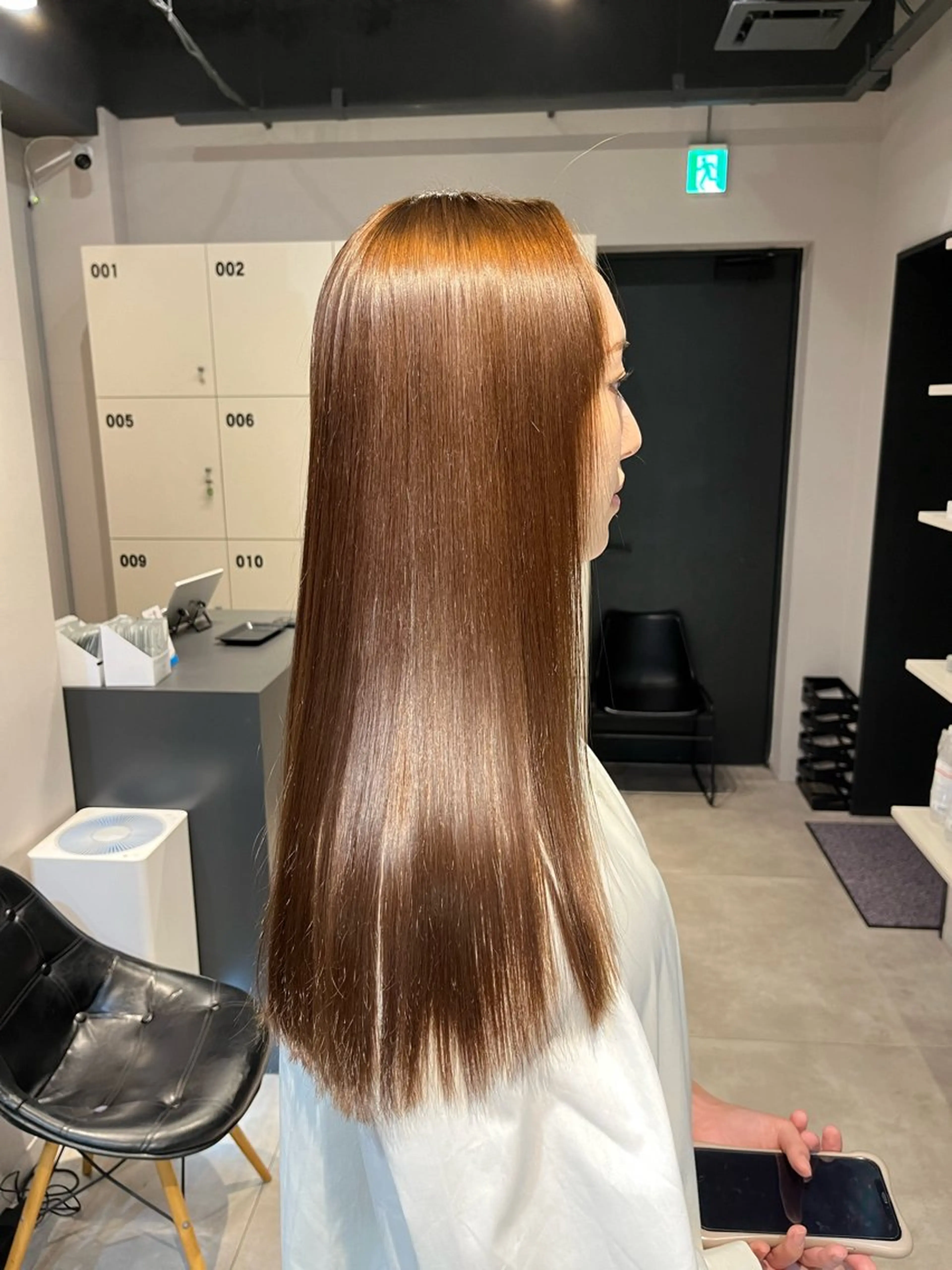 ロング カラー パーマ うる艶カラー/恵比寿 ベージュ/丸山陽平のヘアスタイル