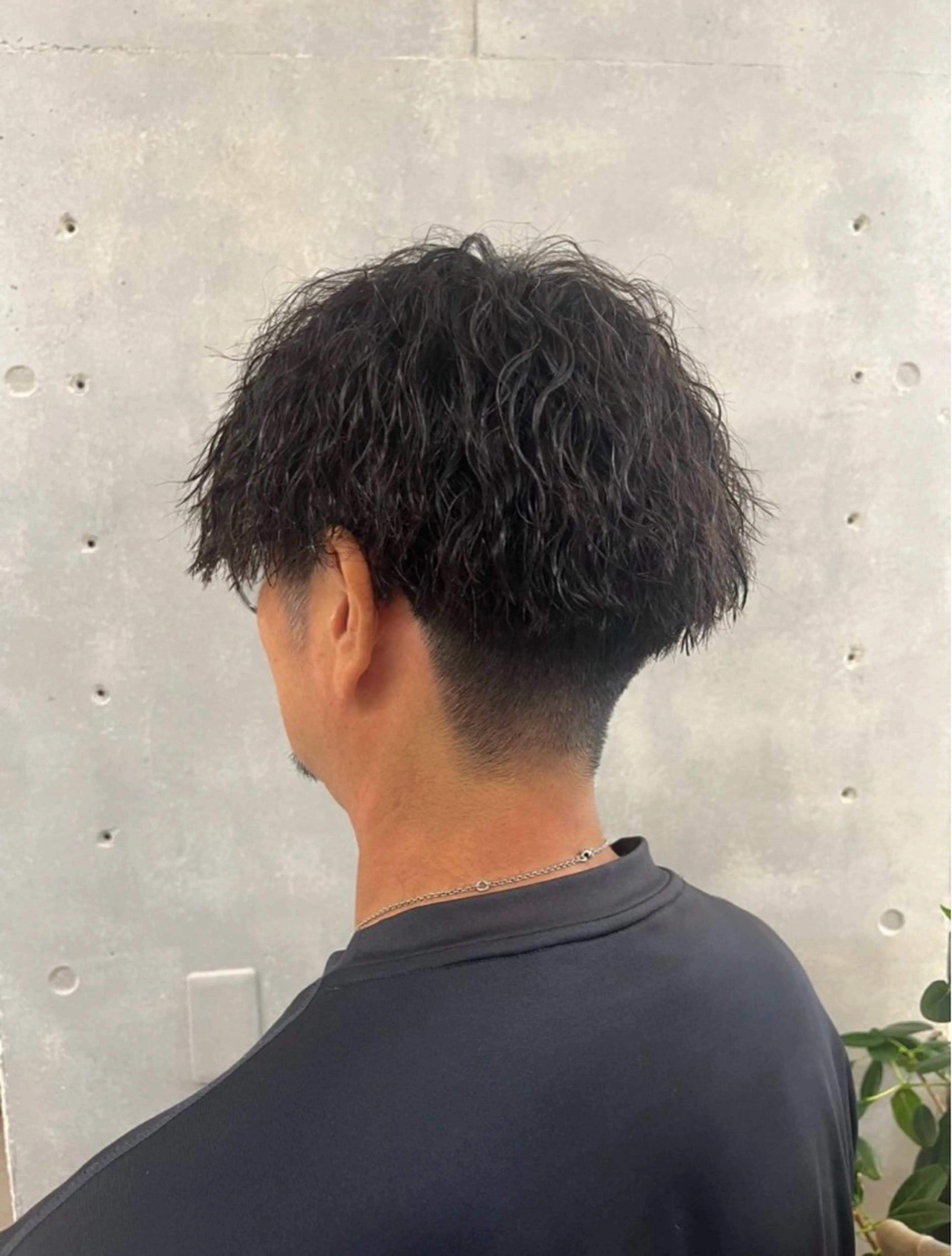 ショート パーマ メンズ 矢部 海斗のヘアスタイル