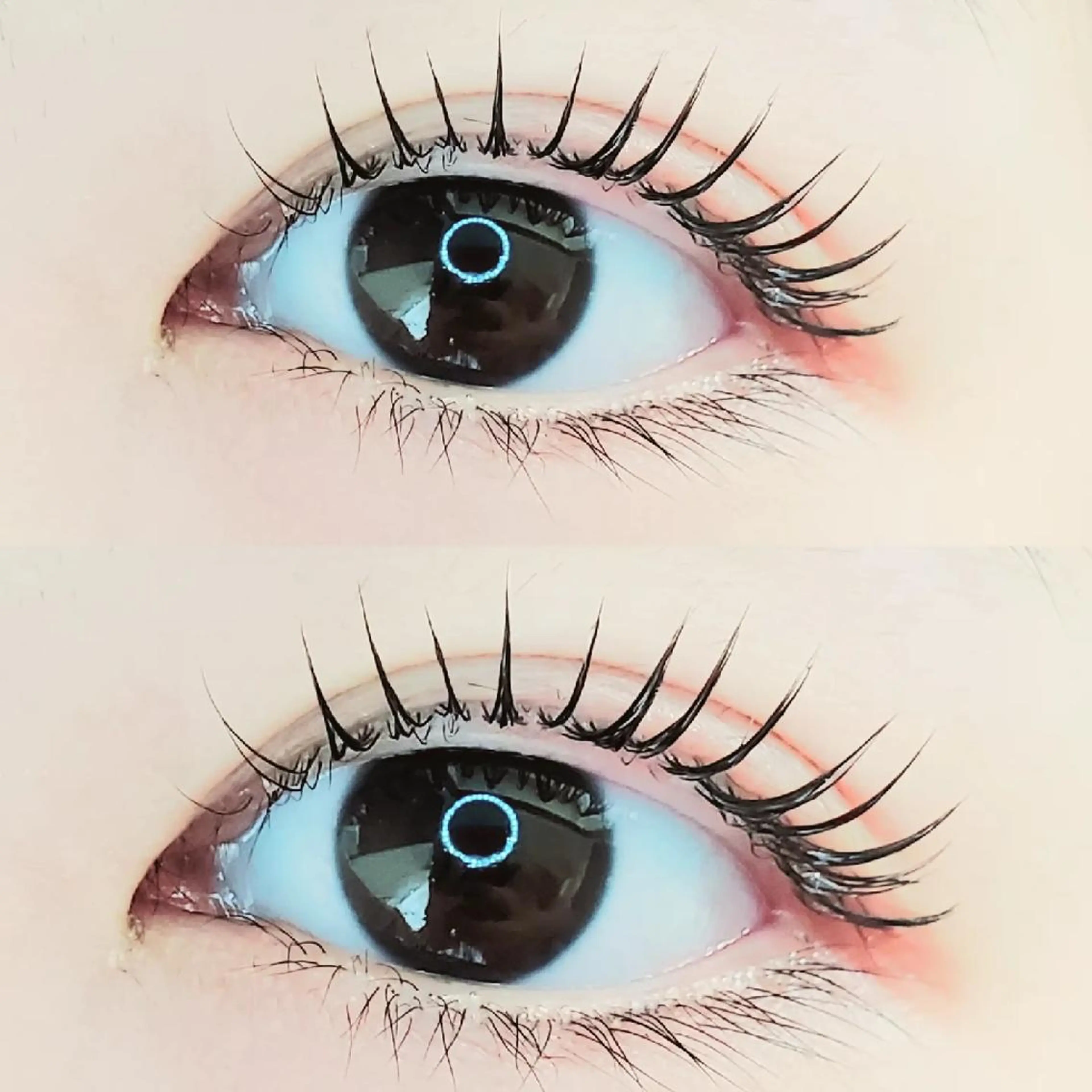 オーダーメイドラッシュリフト スペシャル特典付き トリートメント&コーティングご希望の方はアイシャンプー付きの写真