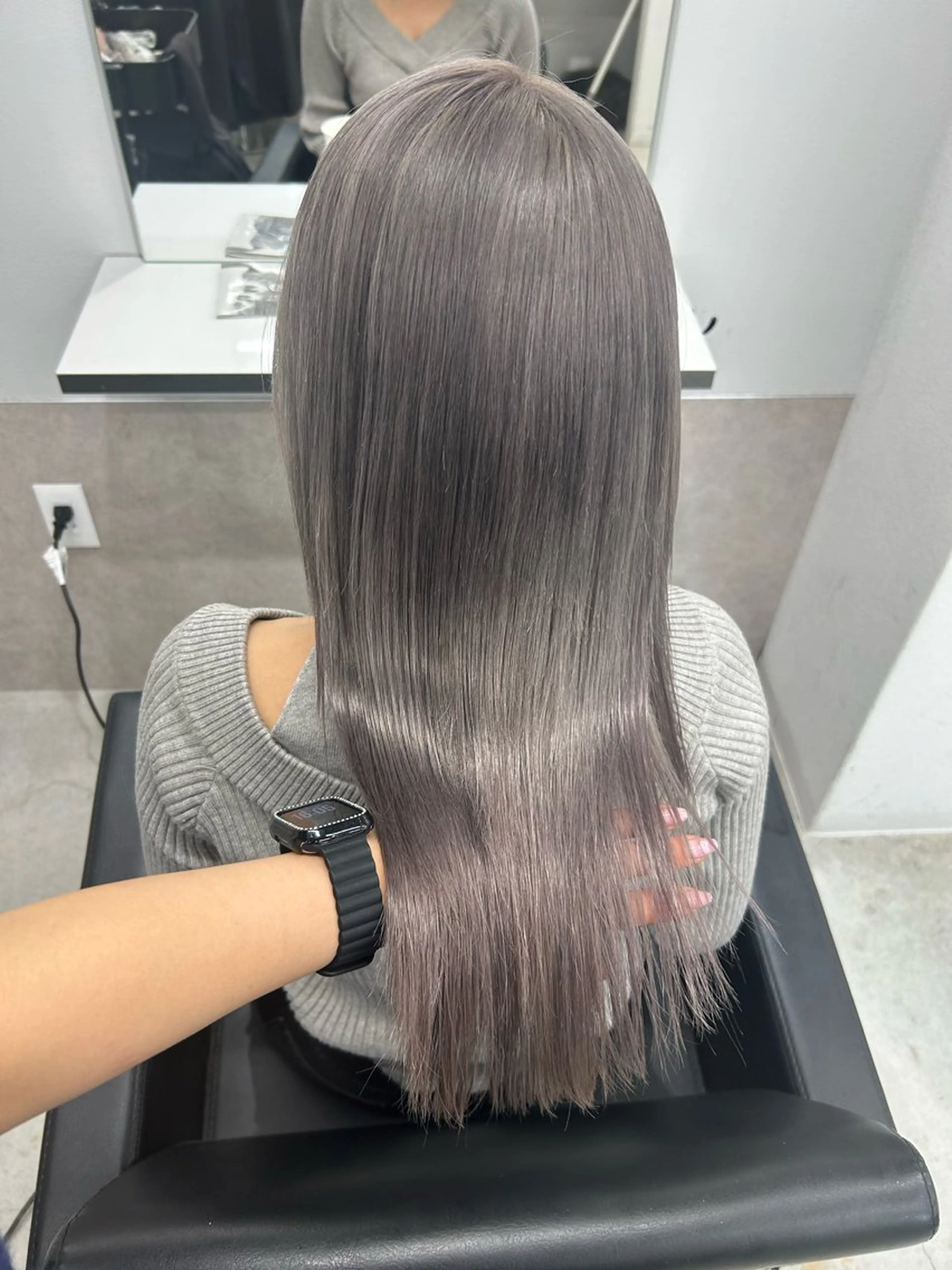 カラー ヘアカラー トリートメント ハイトーン ayane💖のヘアスタイル