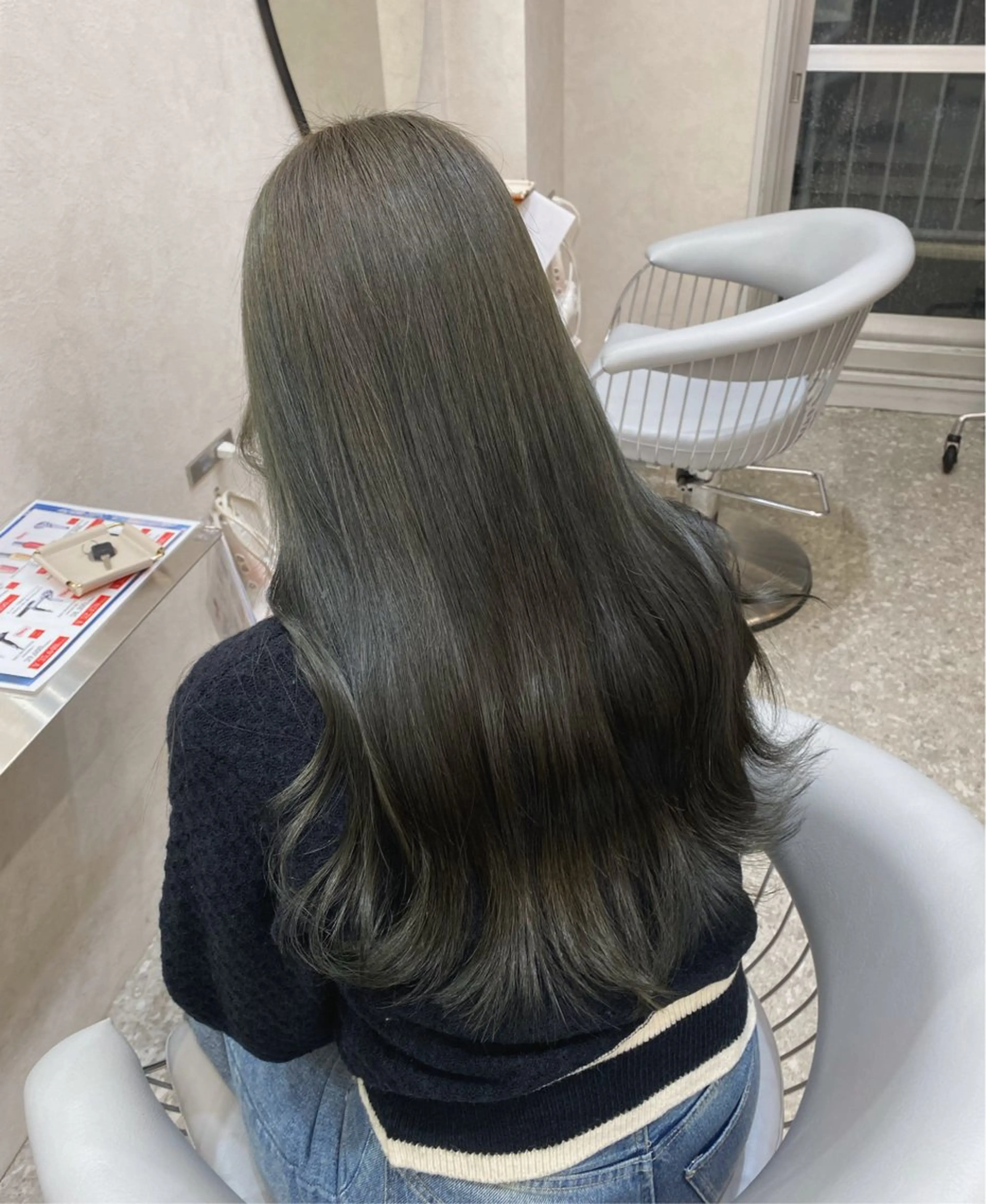 【💎ブリーチなしで髪をケアしながら明るめに】🫧カット+ダブルカラー+高保湿Tr🫧の写真