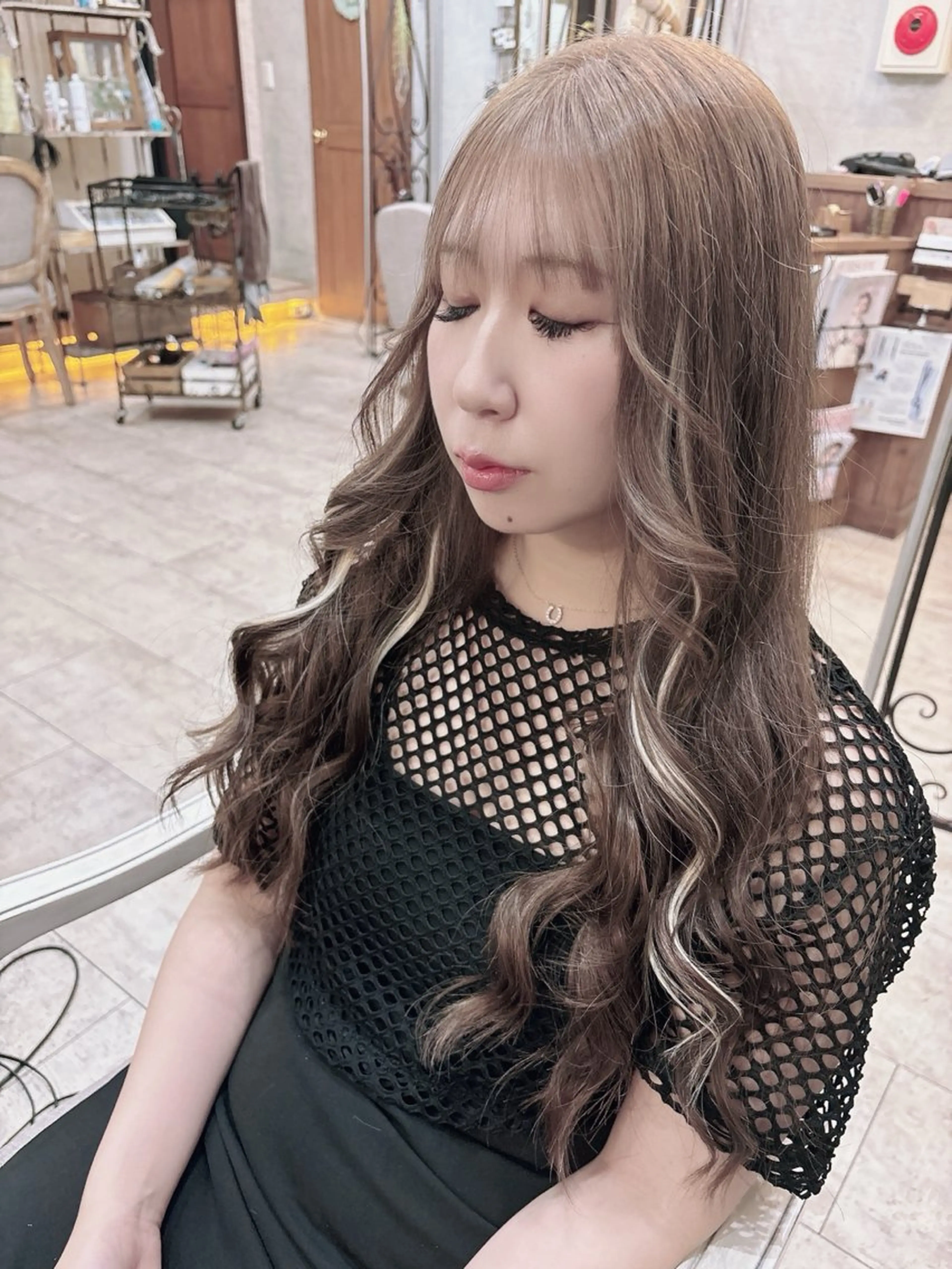 ロング エクステ エクステ メンズ/ヘアセット/ レイヤーカット/💶のヘアスタイル