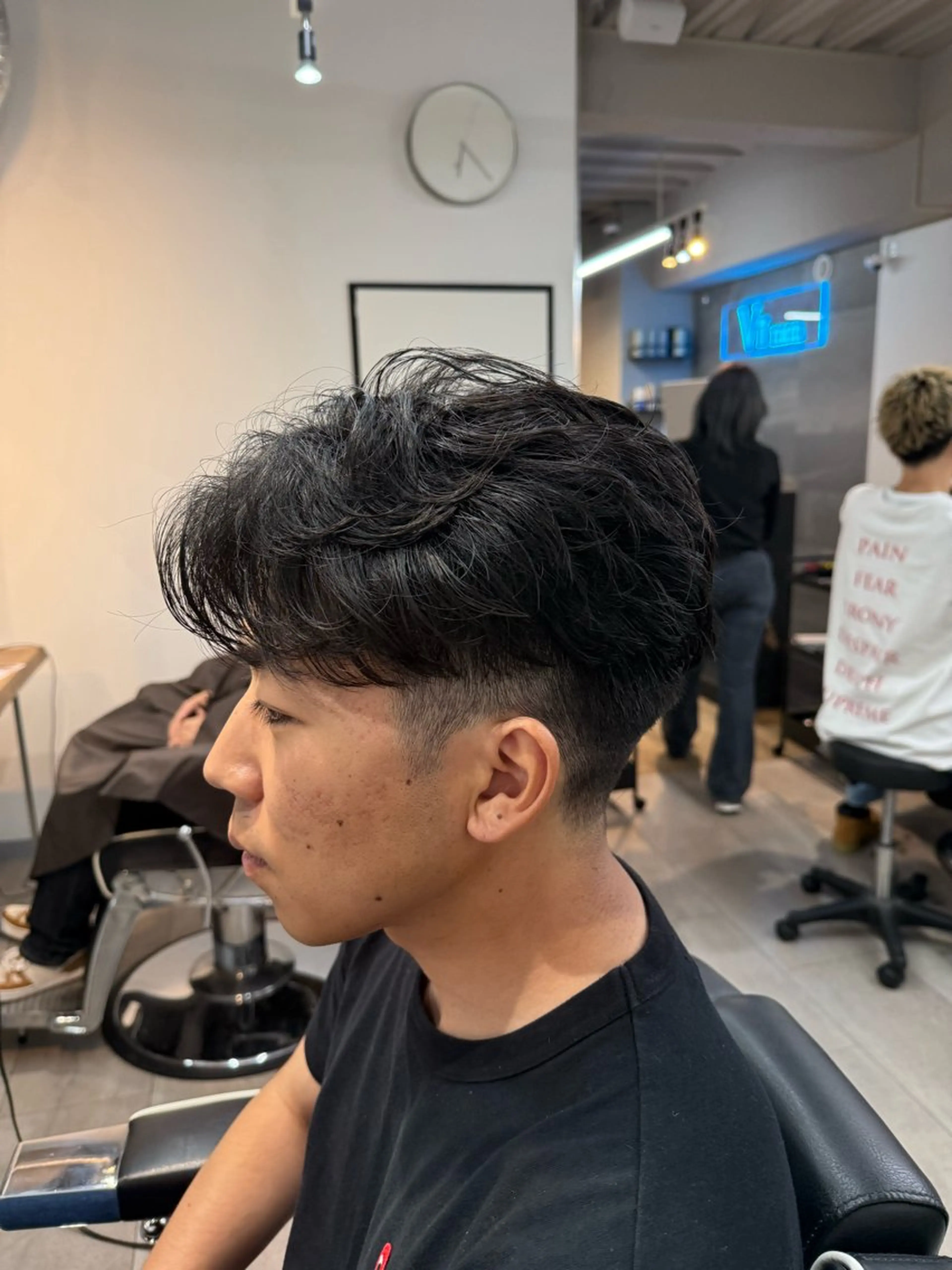 メンズ カット パーマ 直毛改善特化美容師/ 大森雄貴のヘアスタイル