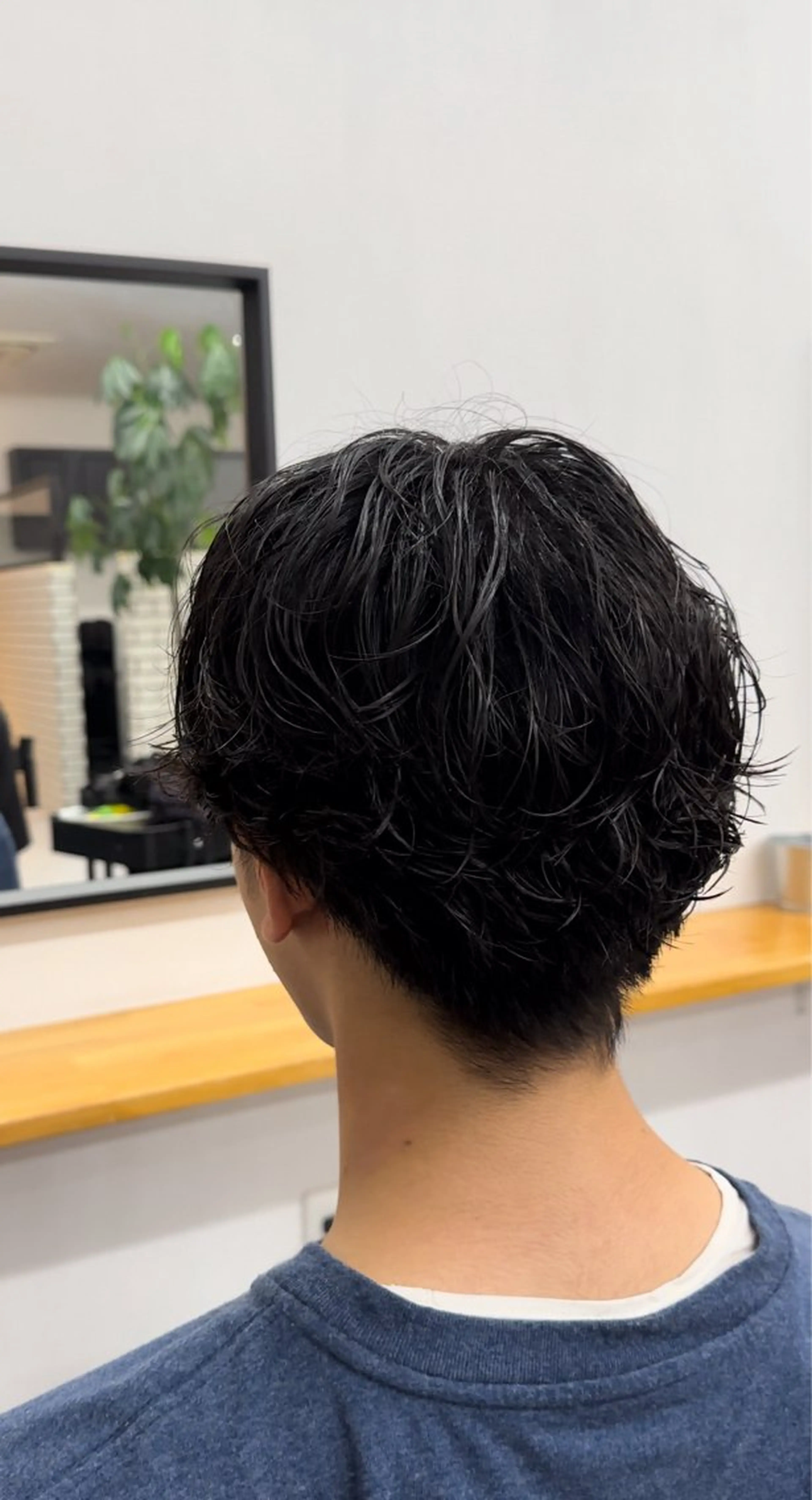 似合わせカット+パーマの写真