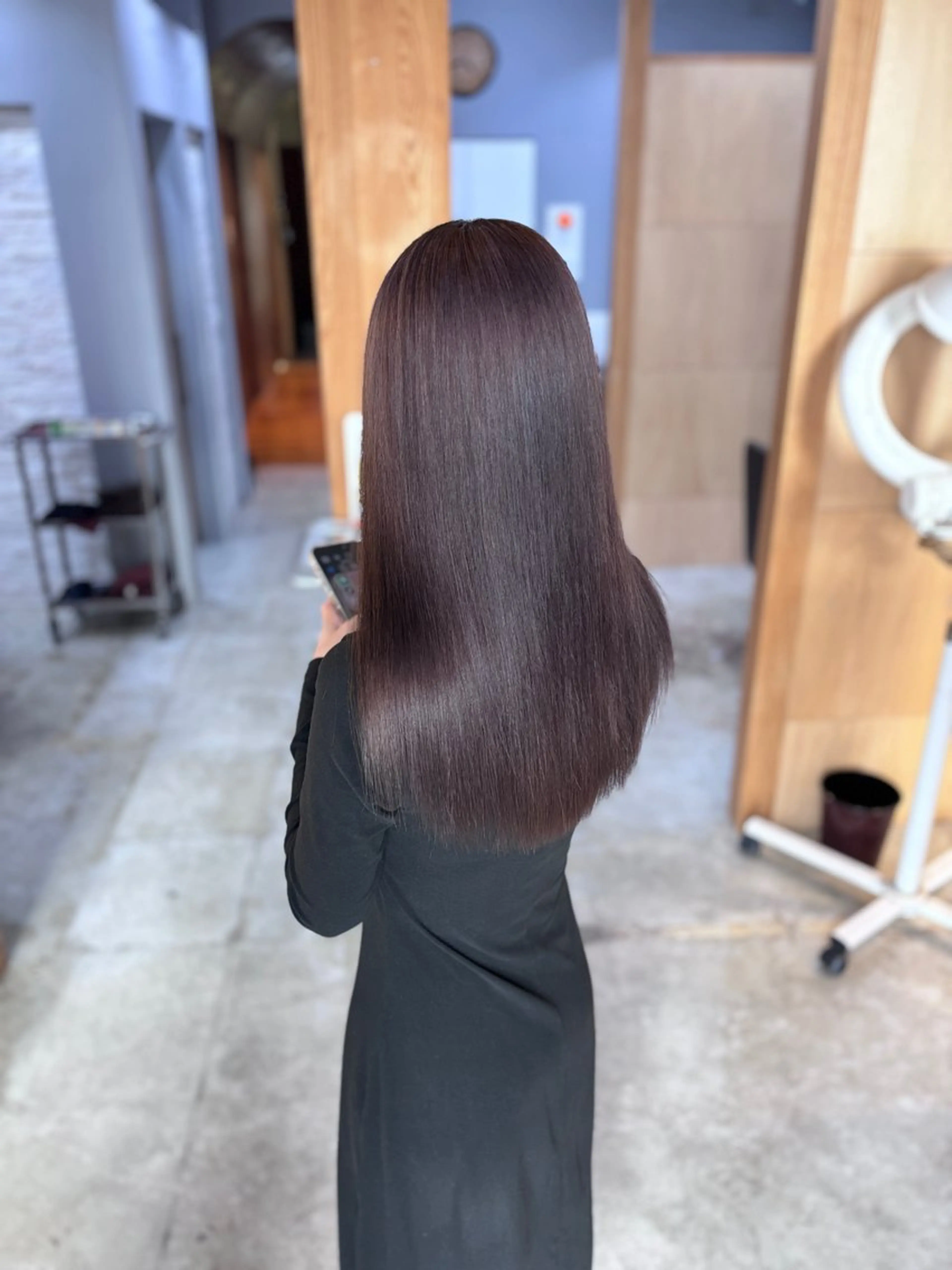 ロング miloc naha ナナカのヘアスタイル