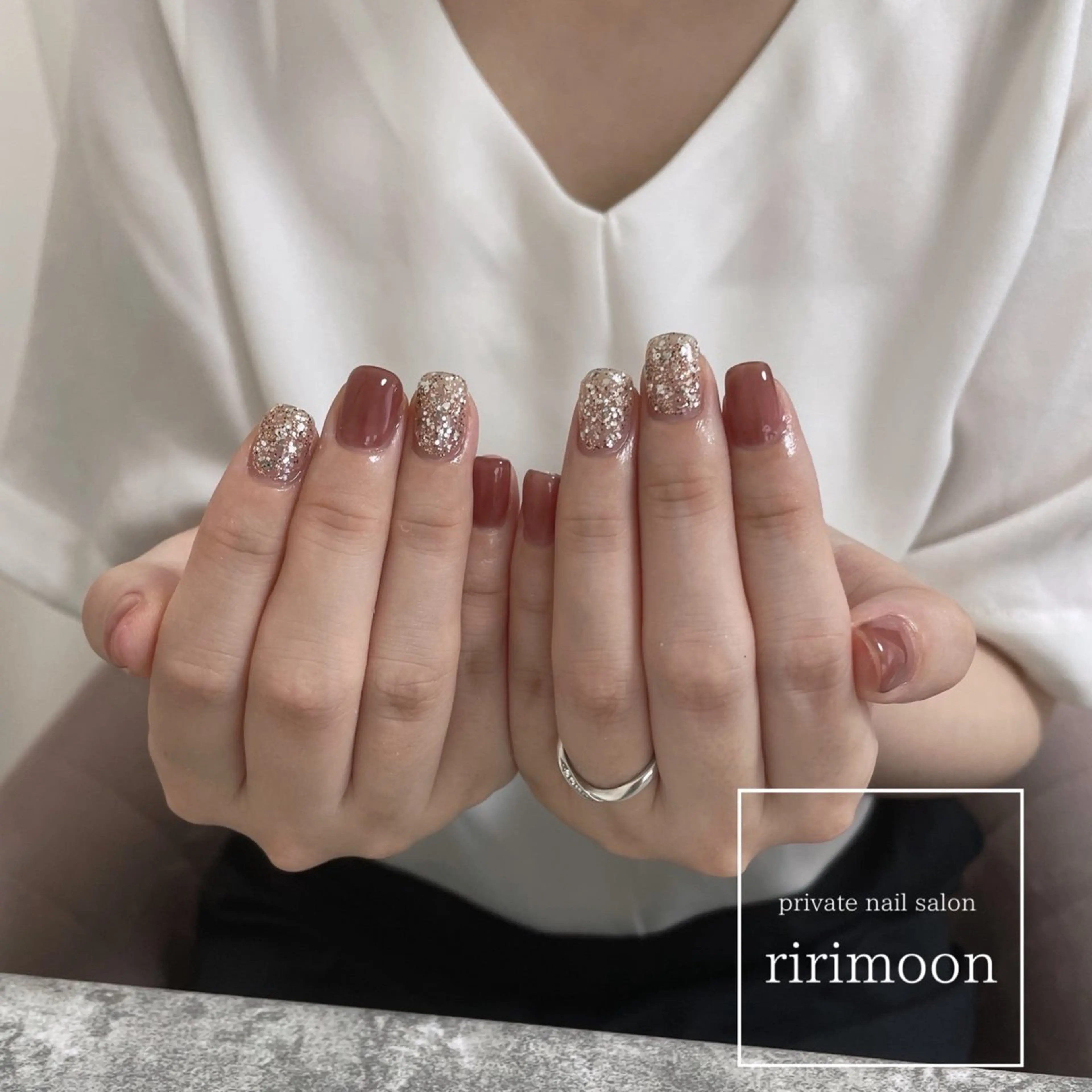 ネイル ハンドネイル ririmoon eriのネイルデザイン