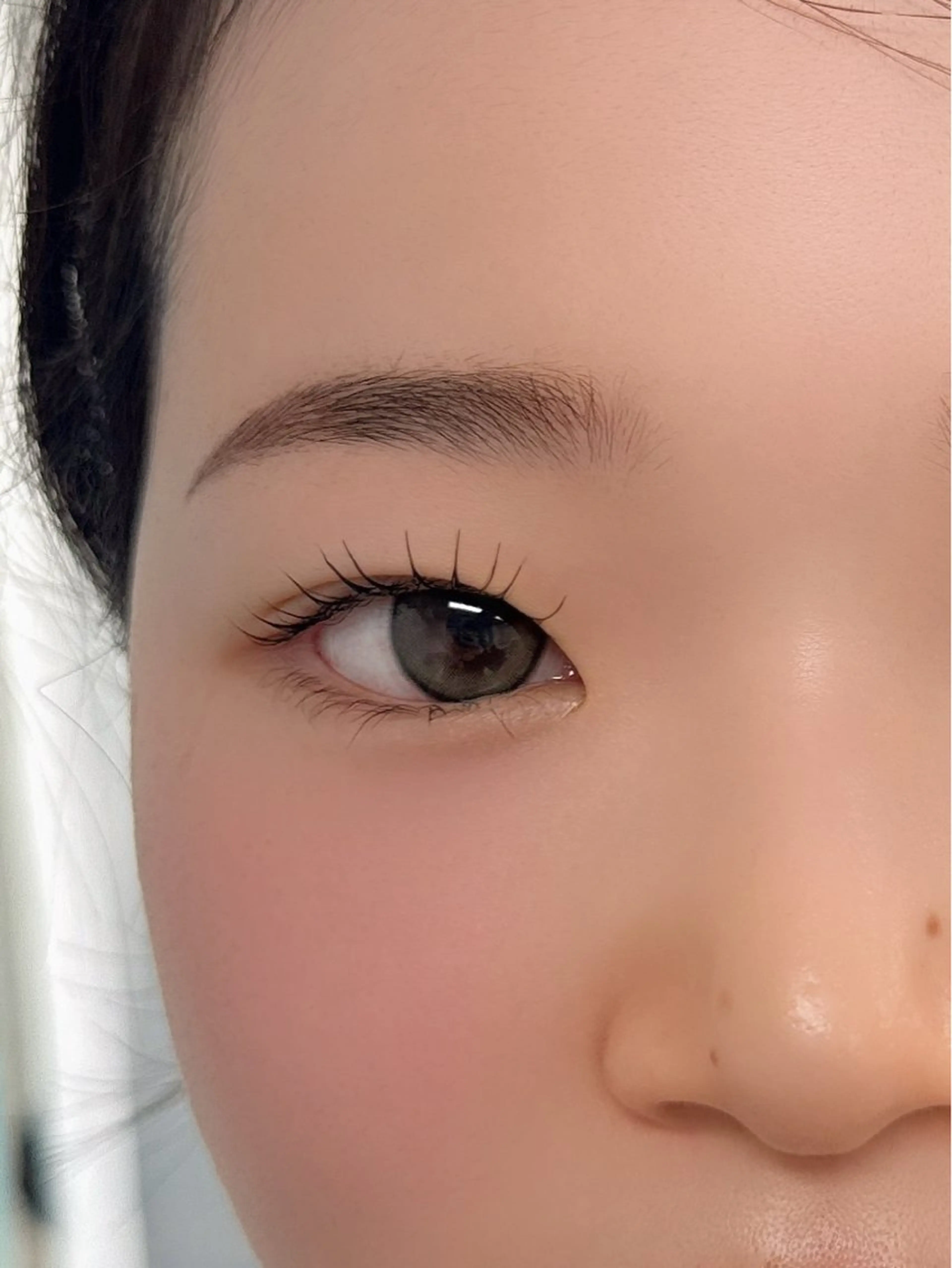 マツエク・マツパ 束感まつ毛 ナチュラル 一重×まつ毛パーマ マツパ B☆STAR Rinaのマツエク・マツパデザイン