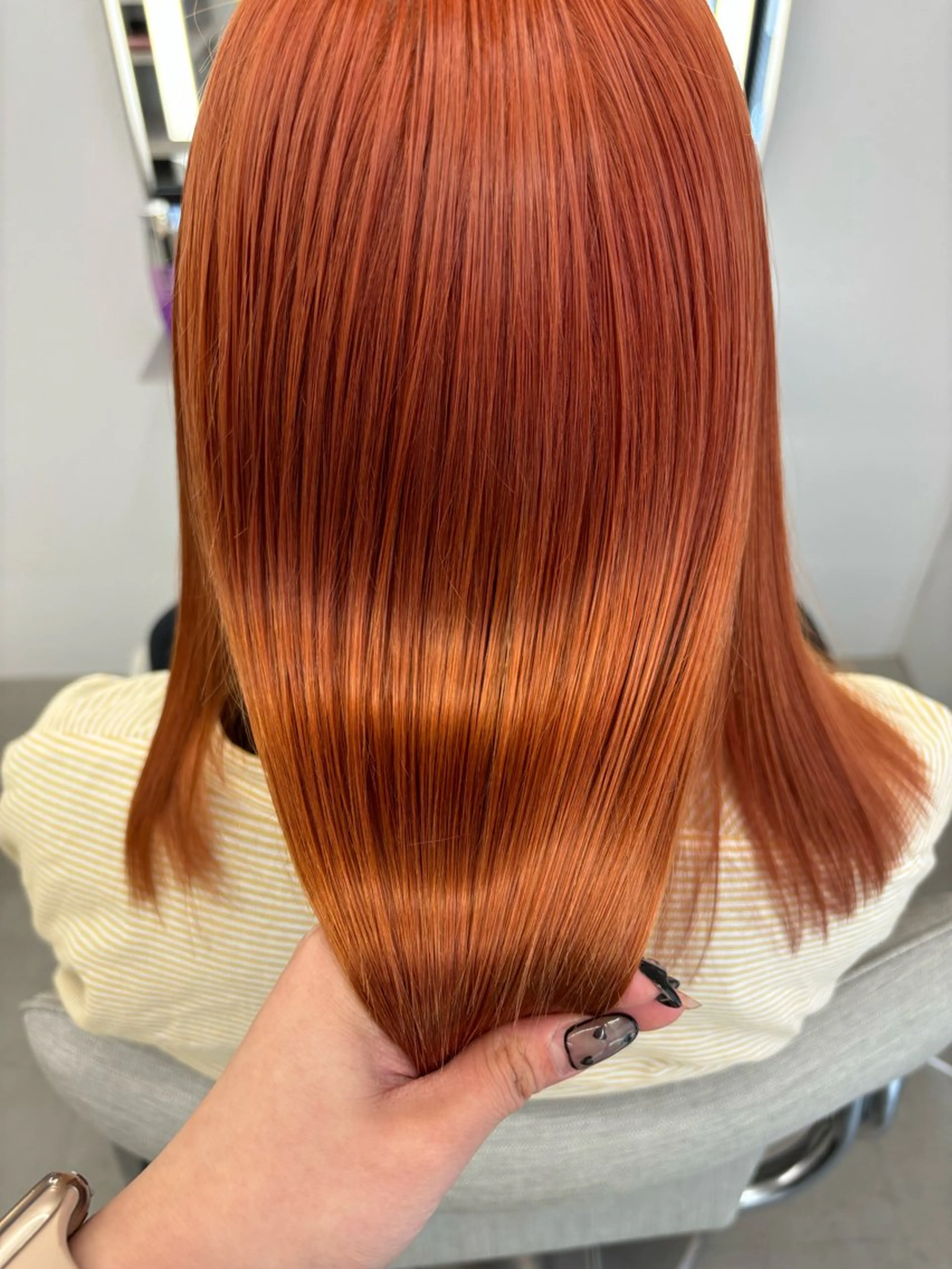 【ブリーチ1回 + 髪質改善カラー💫】の写真