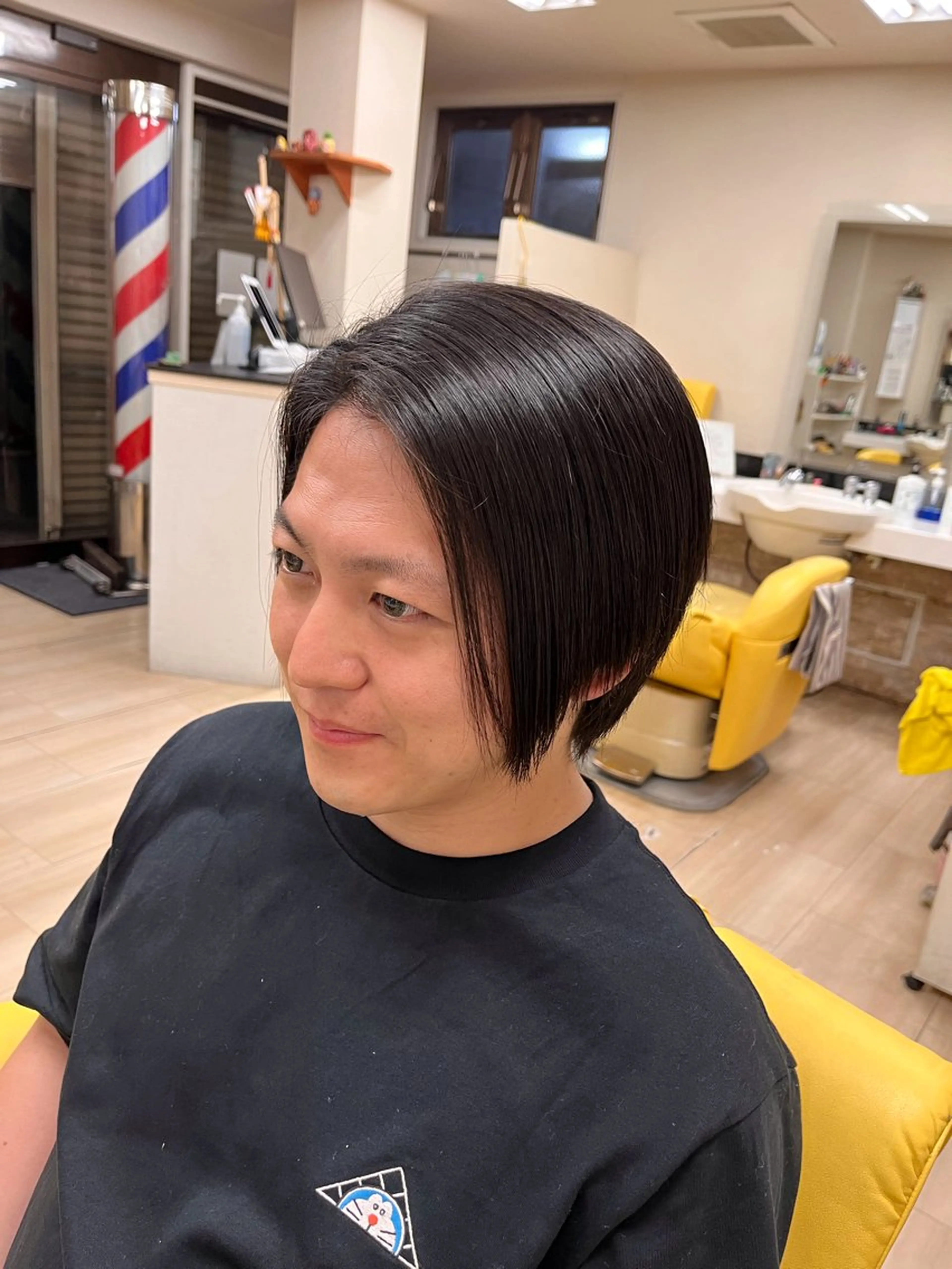 ミディアム ヘア ブンブンのヘアスタイル