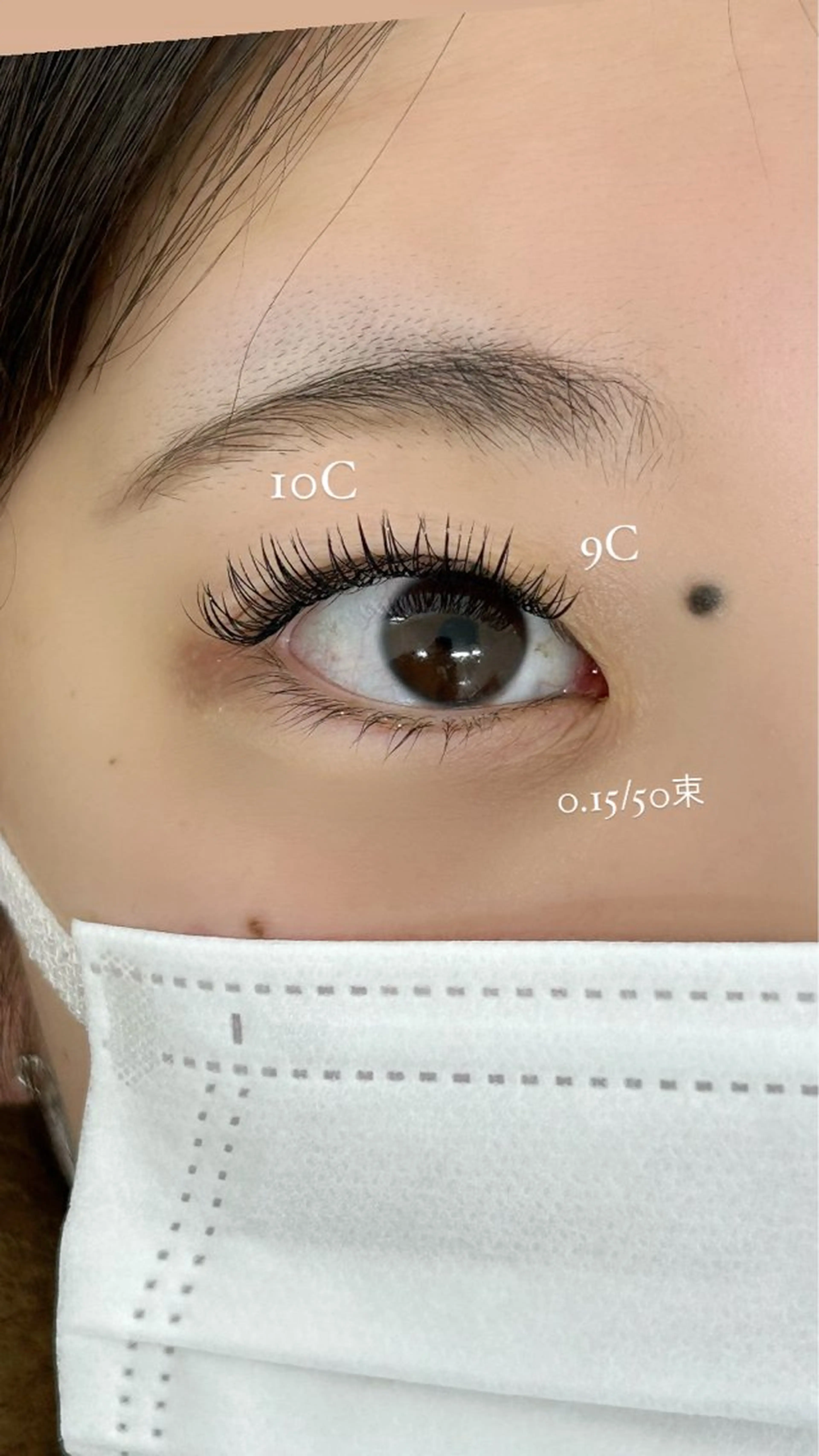 マツエク・マツパ アイラッシュ アトリエBONOのマツエク・マツパデザイン