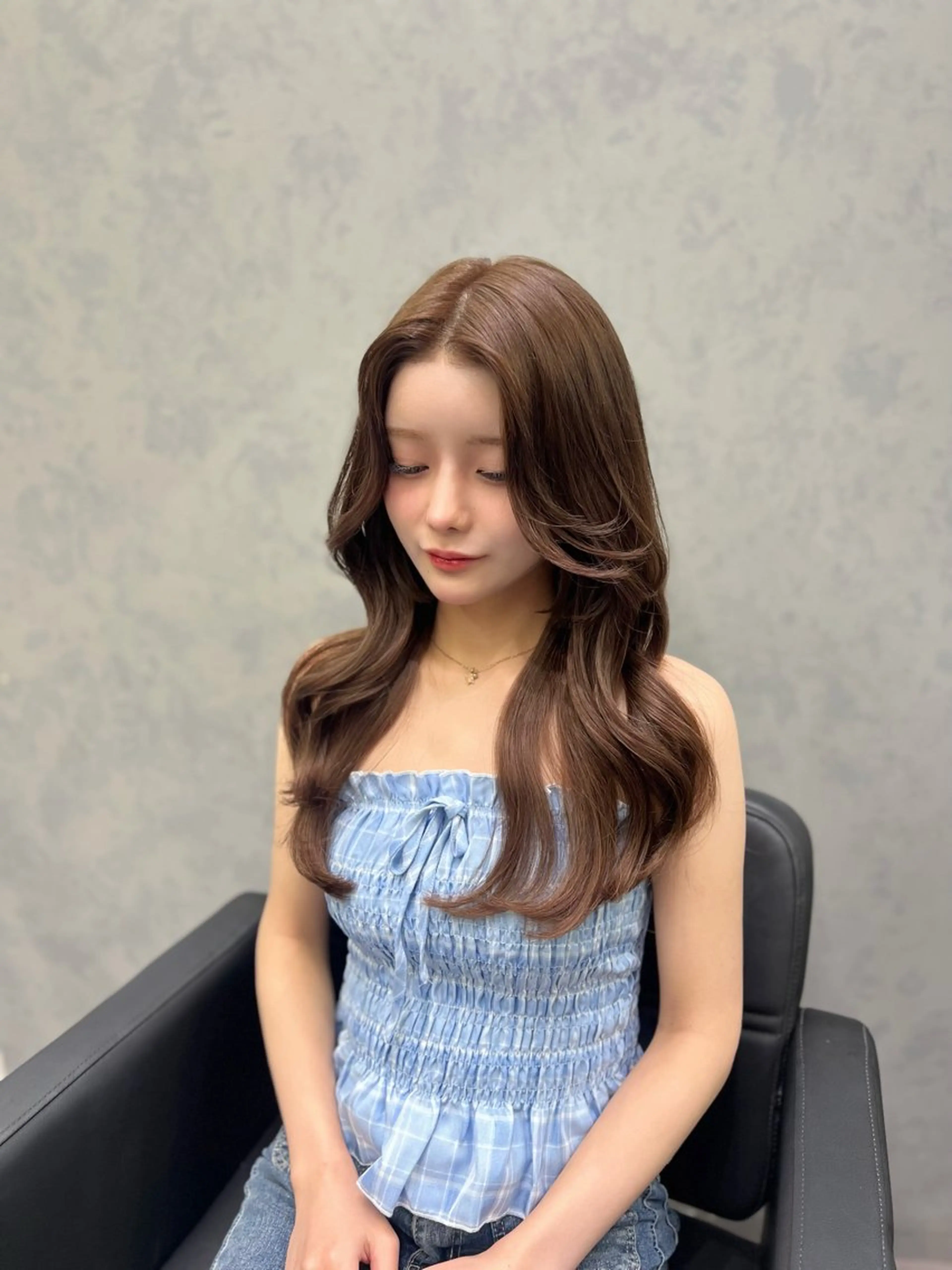 ロング カラー エクステ ロング ヘアカラー エクステ 【elyts】 COCOROのヘアスタイル