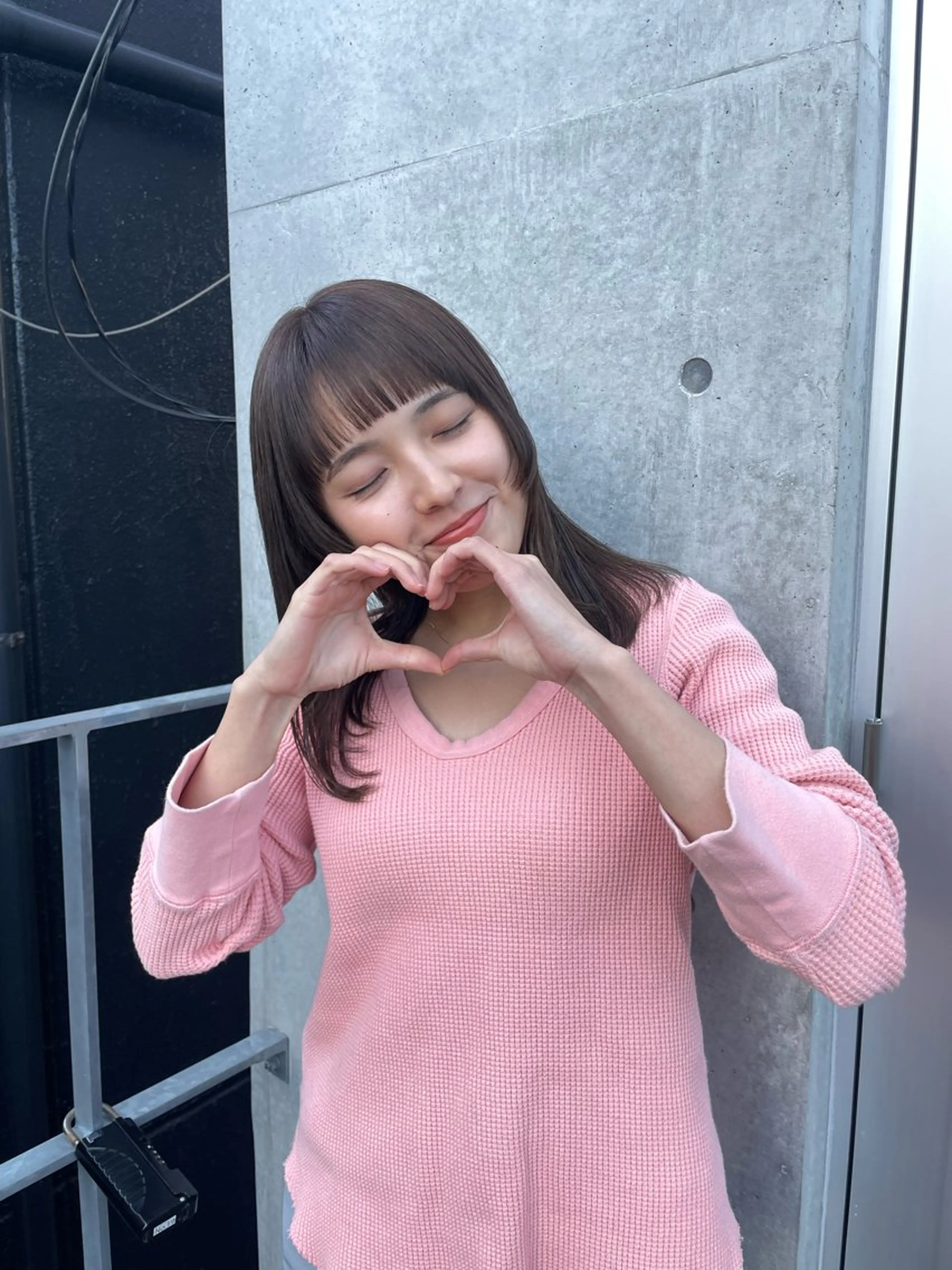 セミロング カット ヘアカラー トリートメント 佐伯 和佳のヘアスタイル