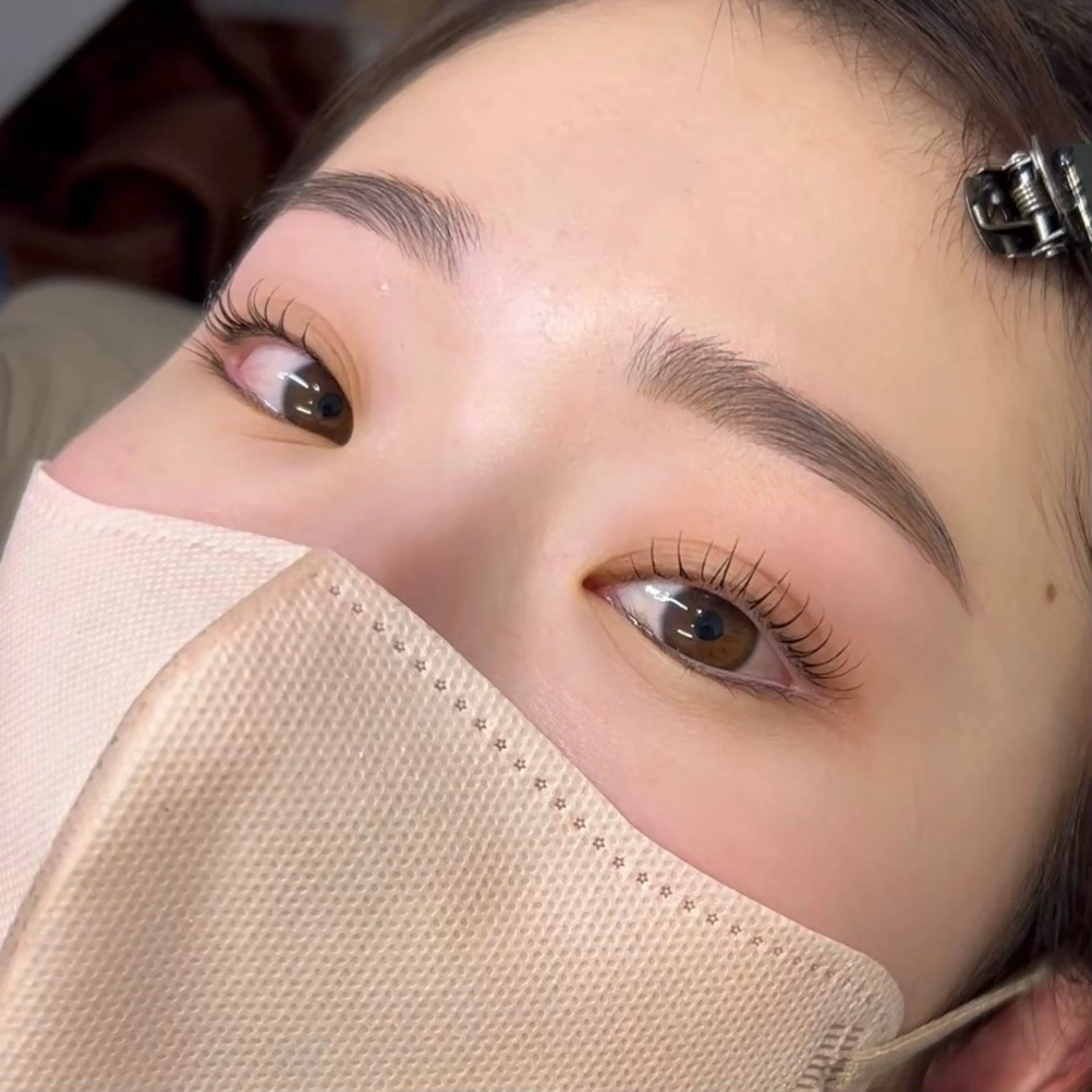 【ミニモ限定⭐️】美眉WAXスタイリングメイクお仕上げ付き+ケラチンラッシュリフト美容液treatment付き🌷の写真