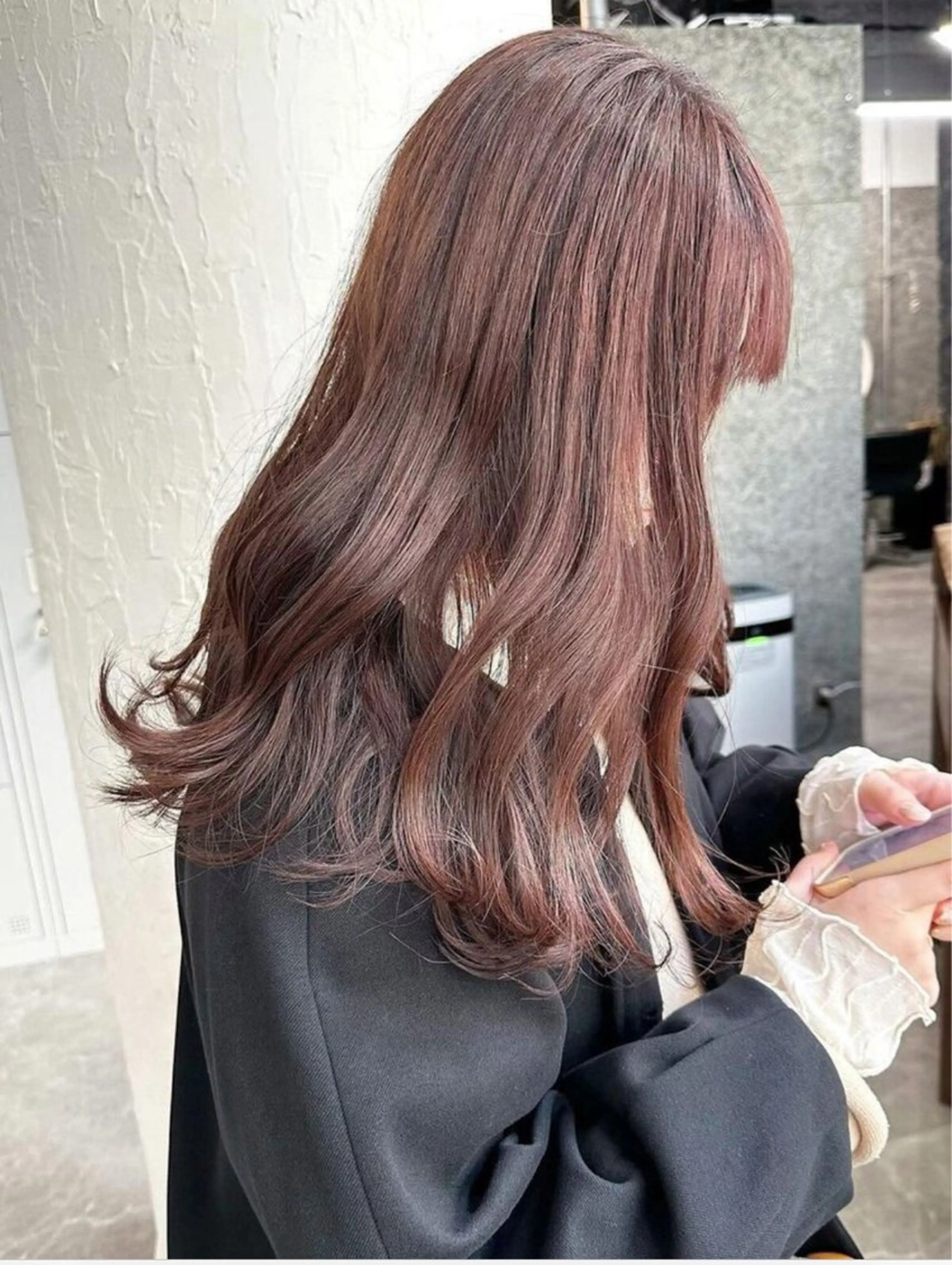 カラー ヘアカラー 菊地 万佐久のヘアスタイル