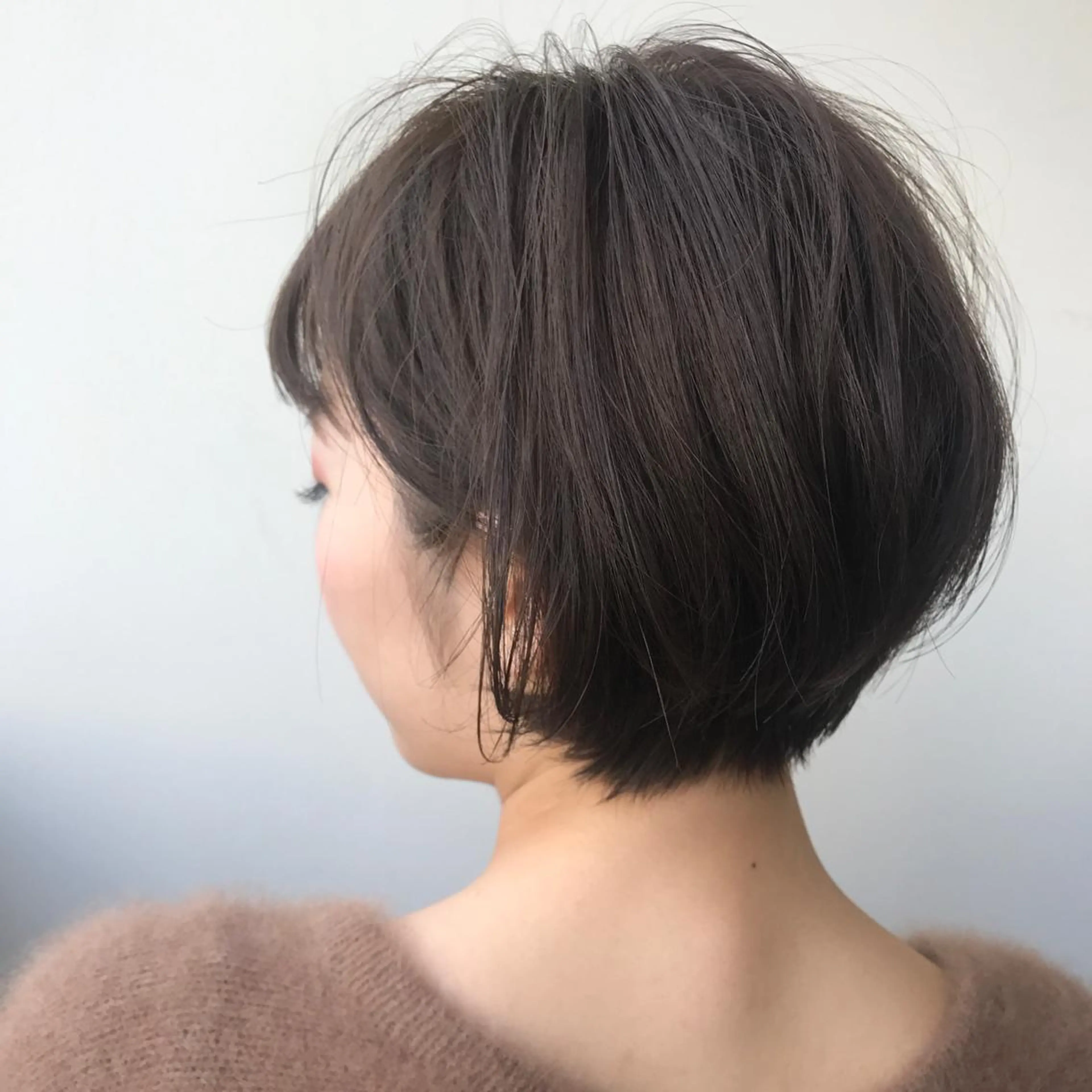ショート ショートボブ ボブ ショートヘア analogue所属・u harukaのヘアスタイル