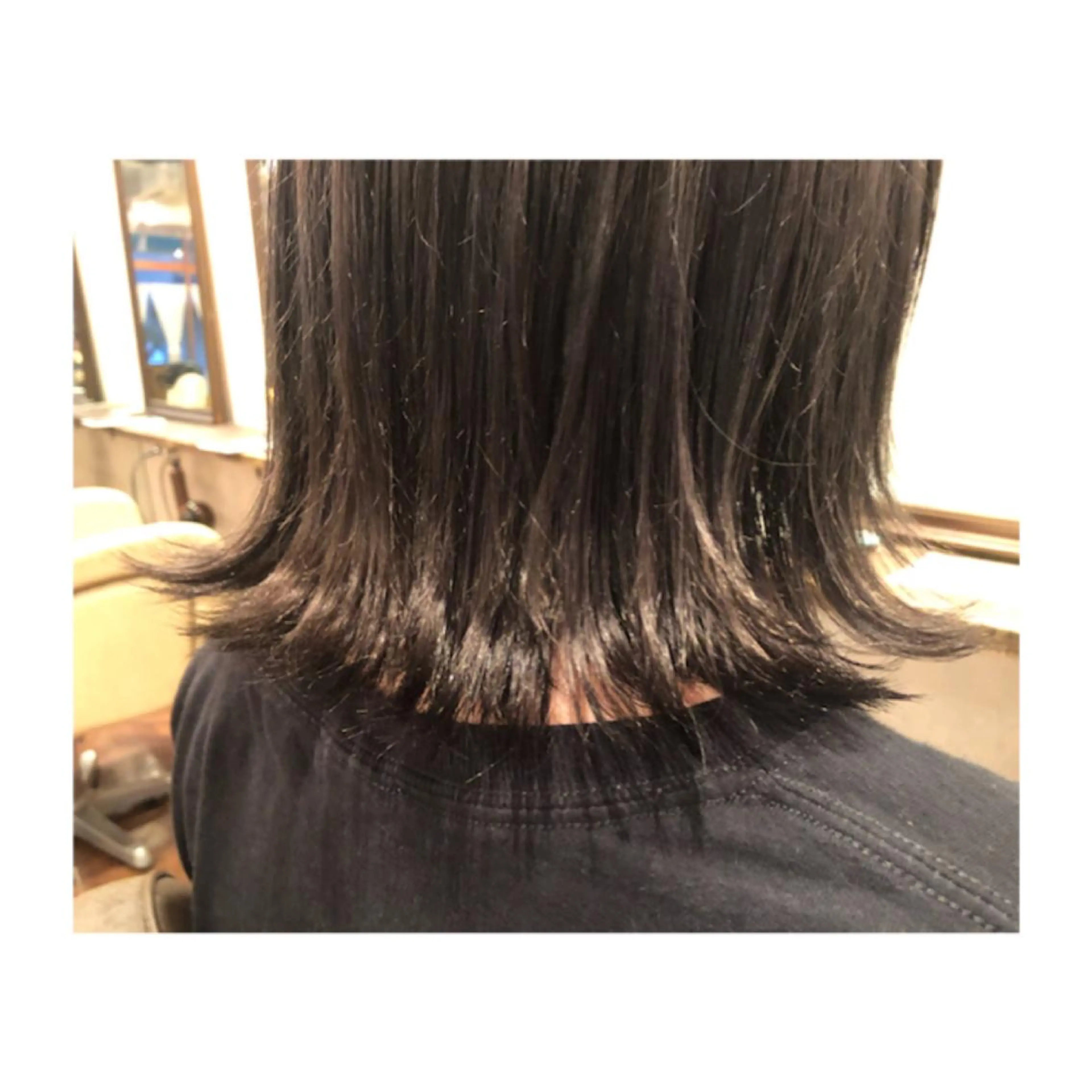 ミディアム カラー アッシュ アッシュブラウン ブラウンカラー まちだ ひとみのヘアスタイル