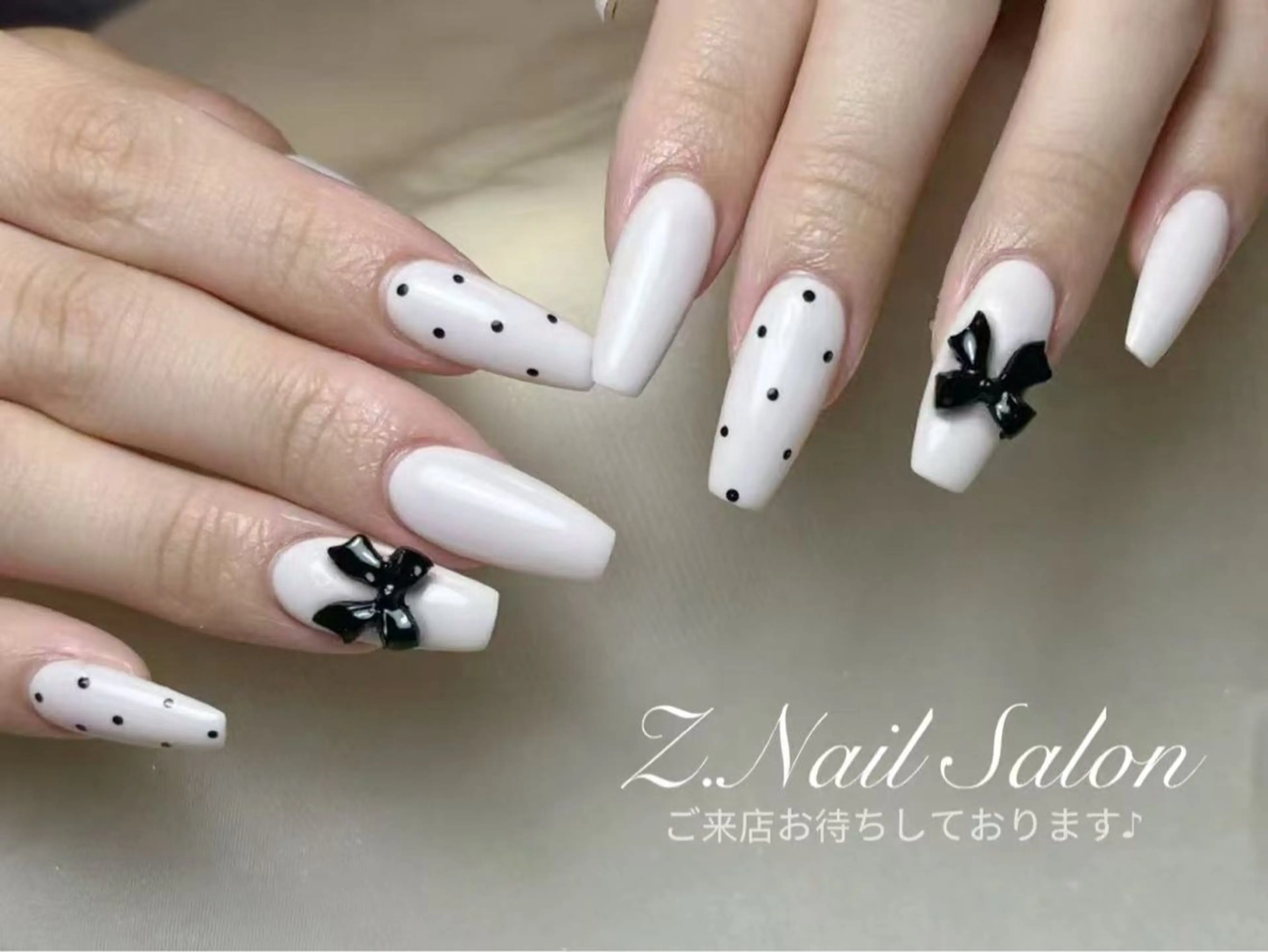ネイル Z.Nail_ 長さだし練習専用のネイルデザイン
