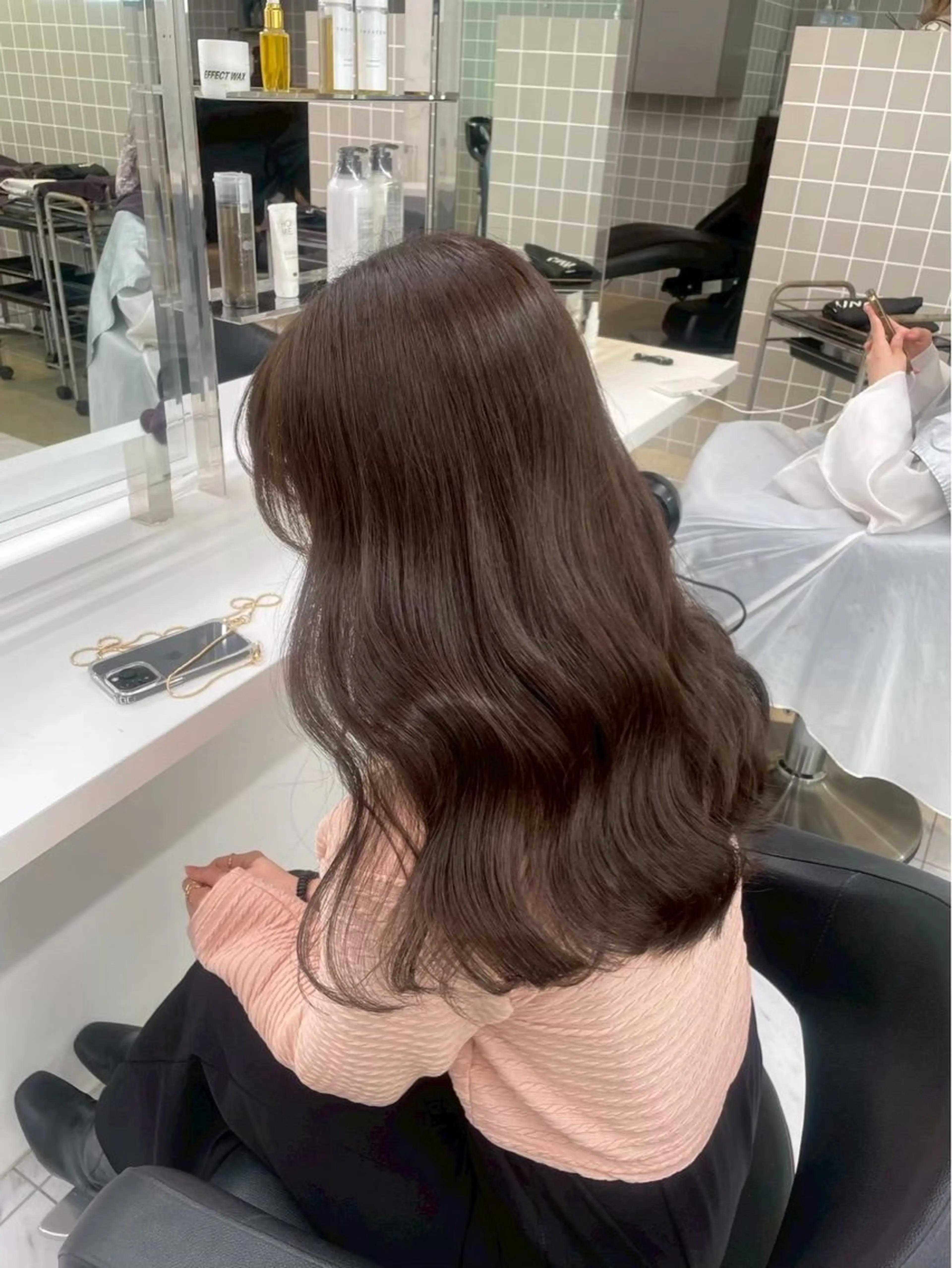 セミロング 🫧韓国/似合わせ ボブRION🫧のヘアスタイル