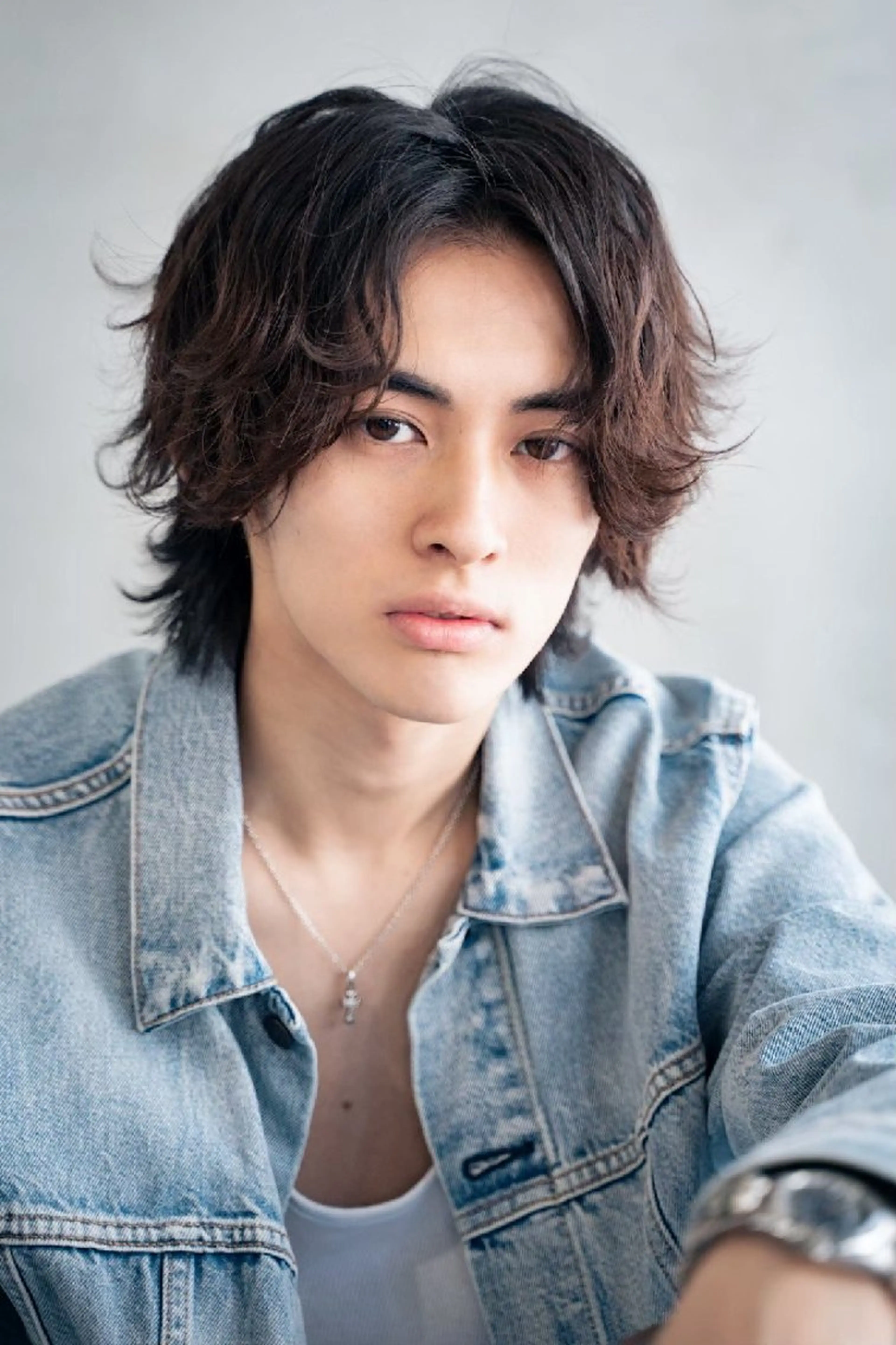 ショート カラー パーマ メンズ カット パーマ トリートメント 【毛流れヘア】 人気No.1/ユウキのヘアスタイル