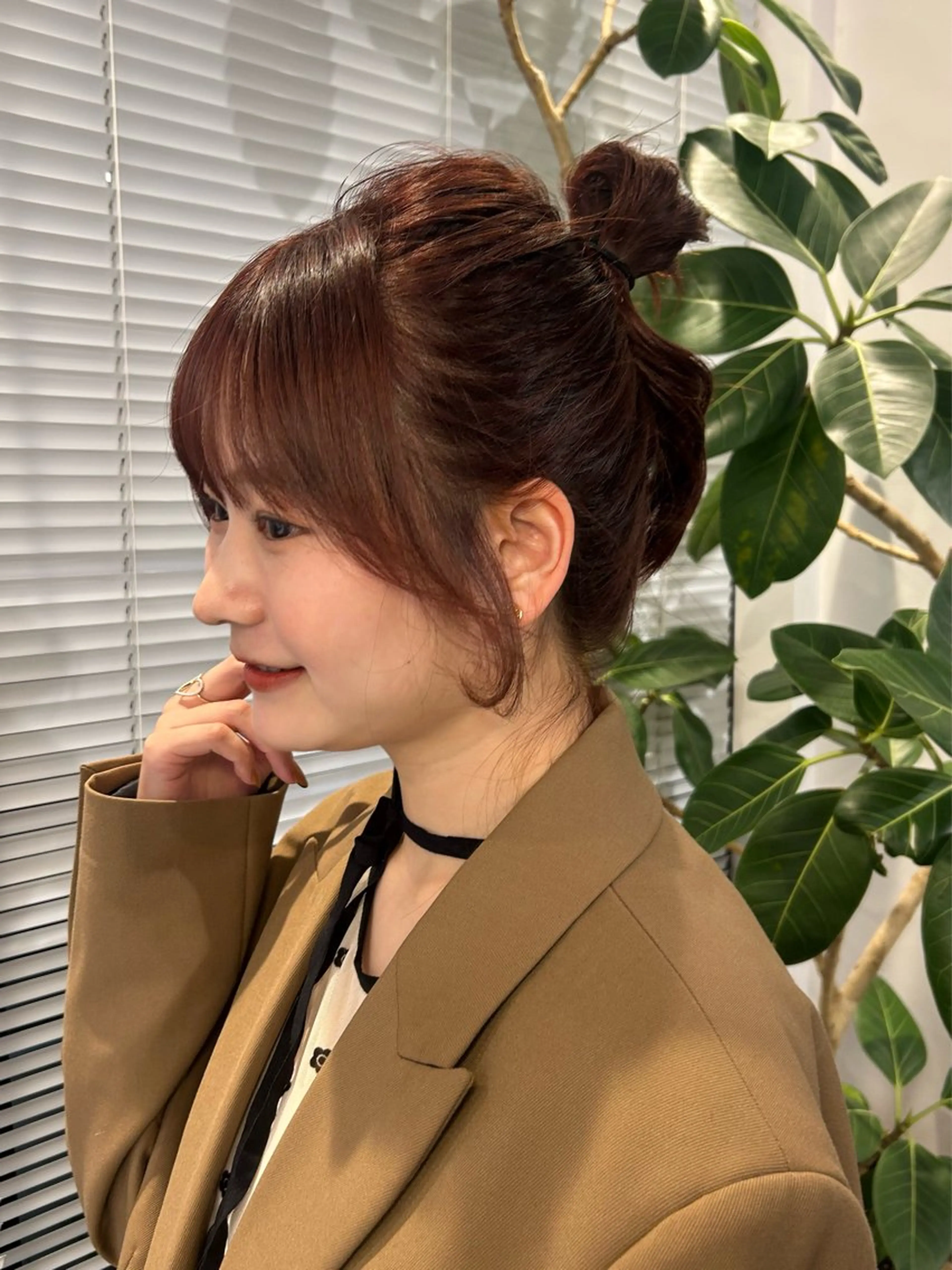 カラー ヘアカラー ユナ/暖色カラー🧡 /表参道のヘアスタイル