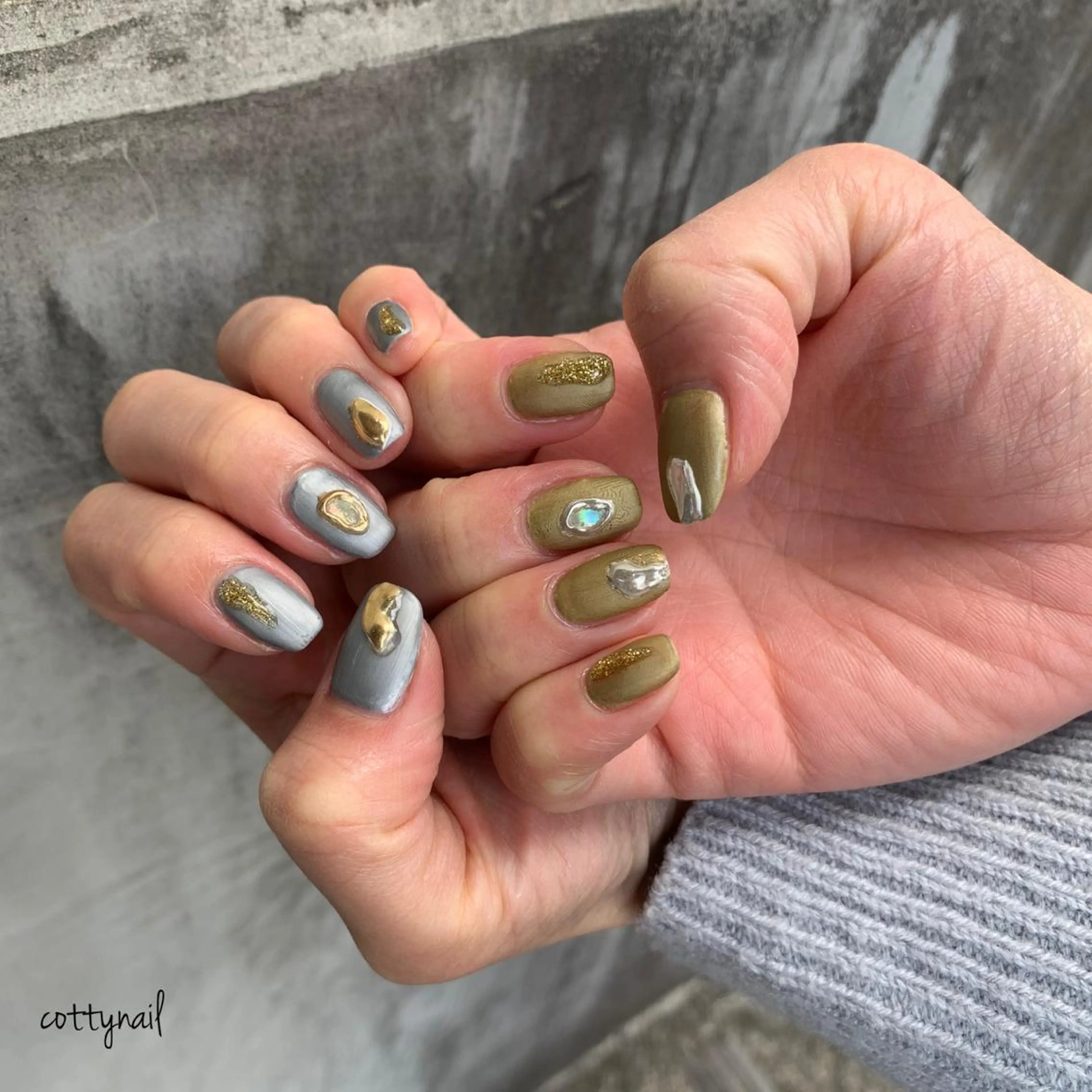 ネイル アートネイル ジェルネイル ニュアンスネイル cottynail -miki-のその他イメージ