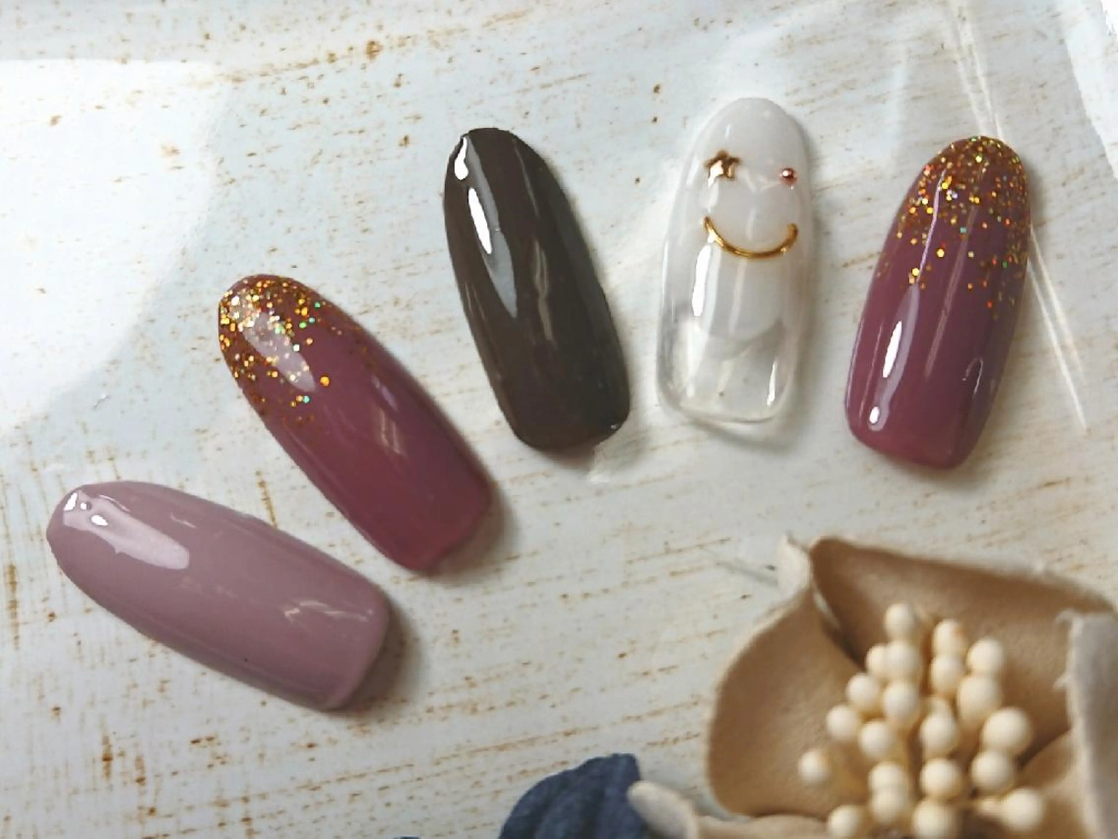 ネイル ハロウィン 林 珠里のネイルデザイン