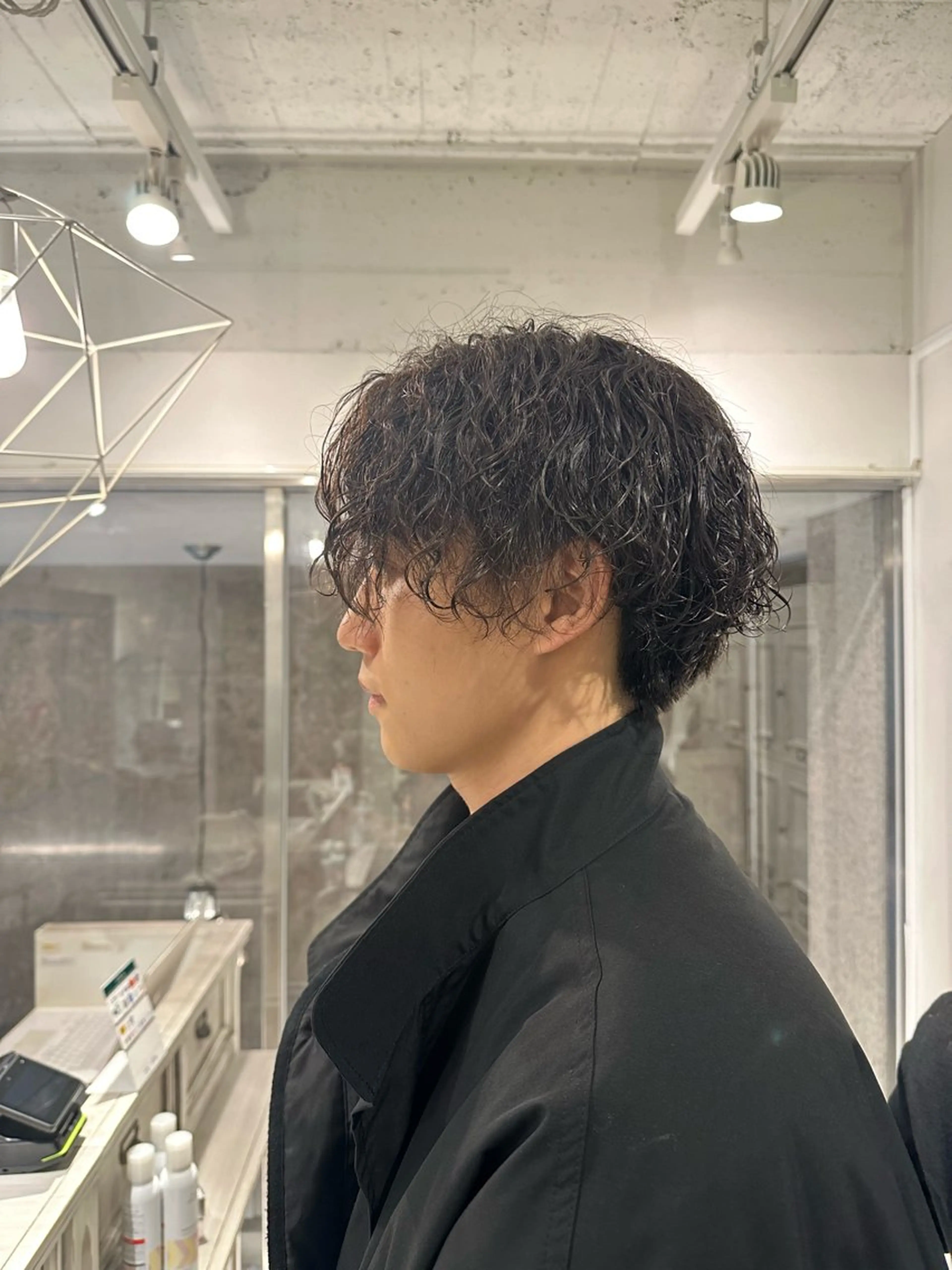 メンズ カット パーマ CreBiA -Rukiya-のヘアスタイル