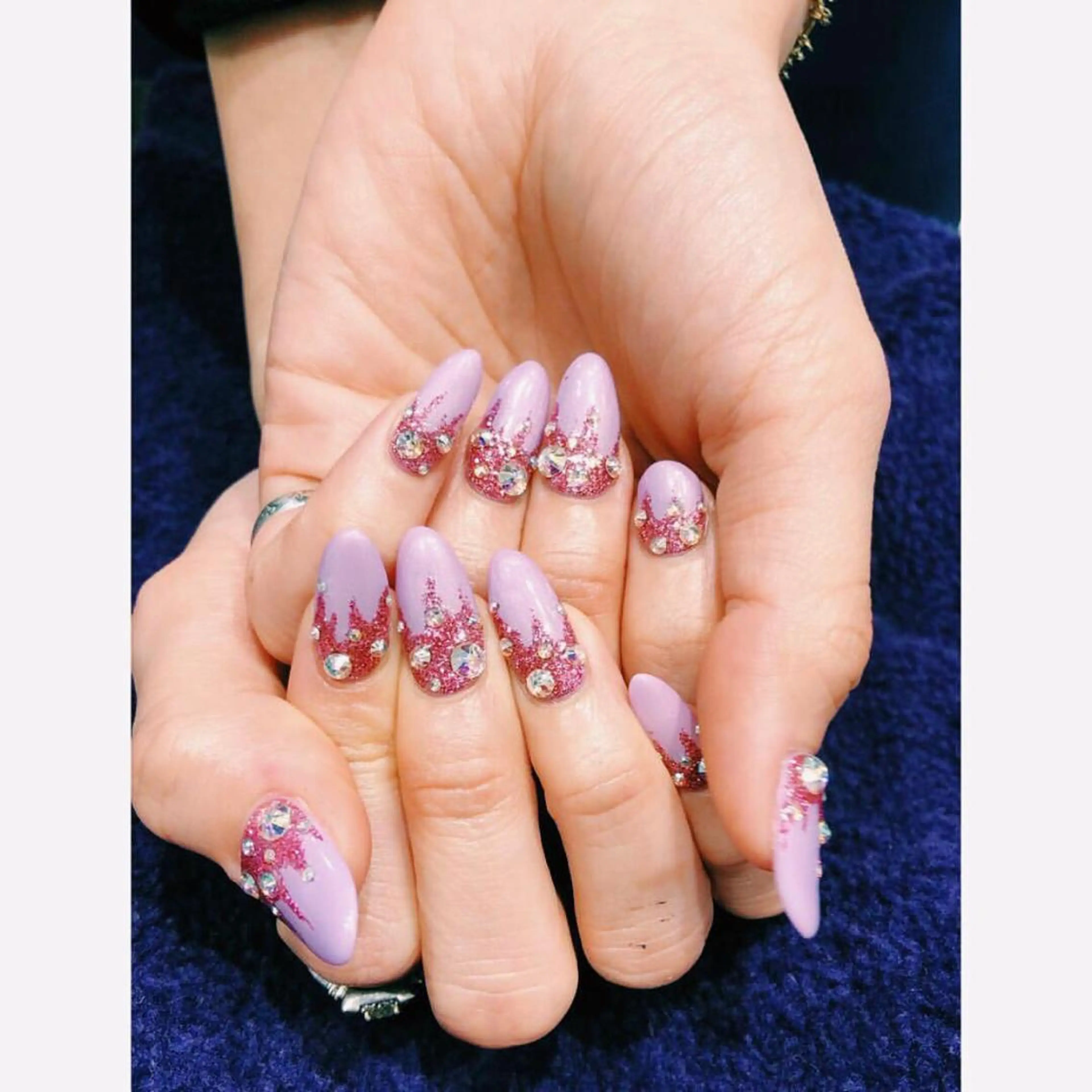 ネイル 持ち込み ハンドネイル フットネイル ハンドケア Miyagi Asamiのネイルデザイン