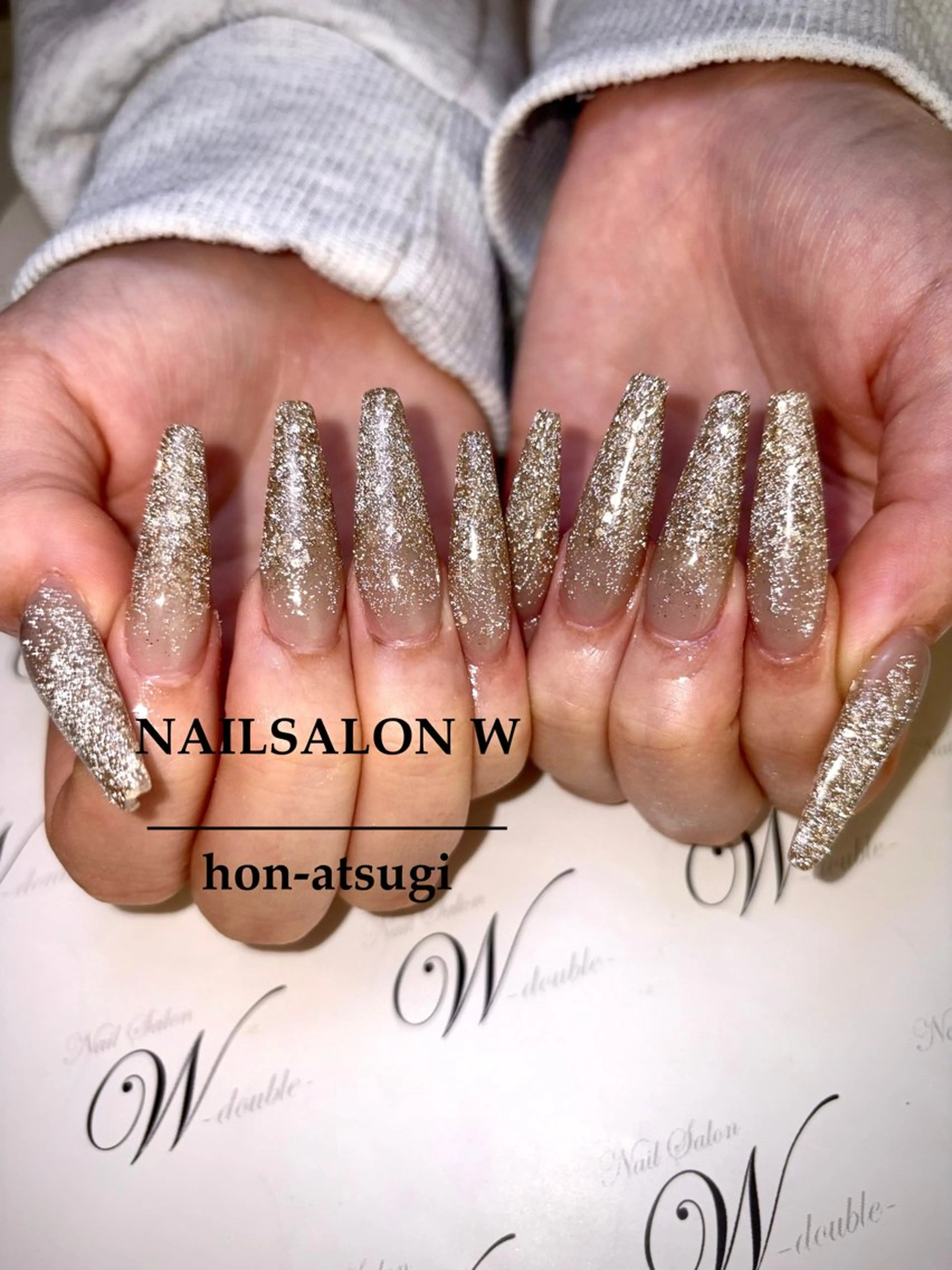 ネイル アートネイル ジェルネイル ロングネイル スカルプネイル ワンホンネイル ネイルサロン ダブルのネイルデザイン