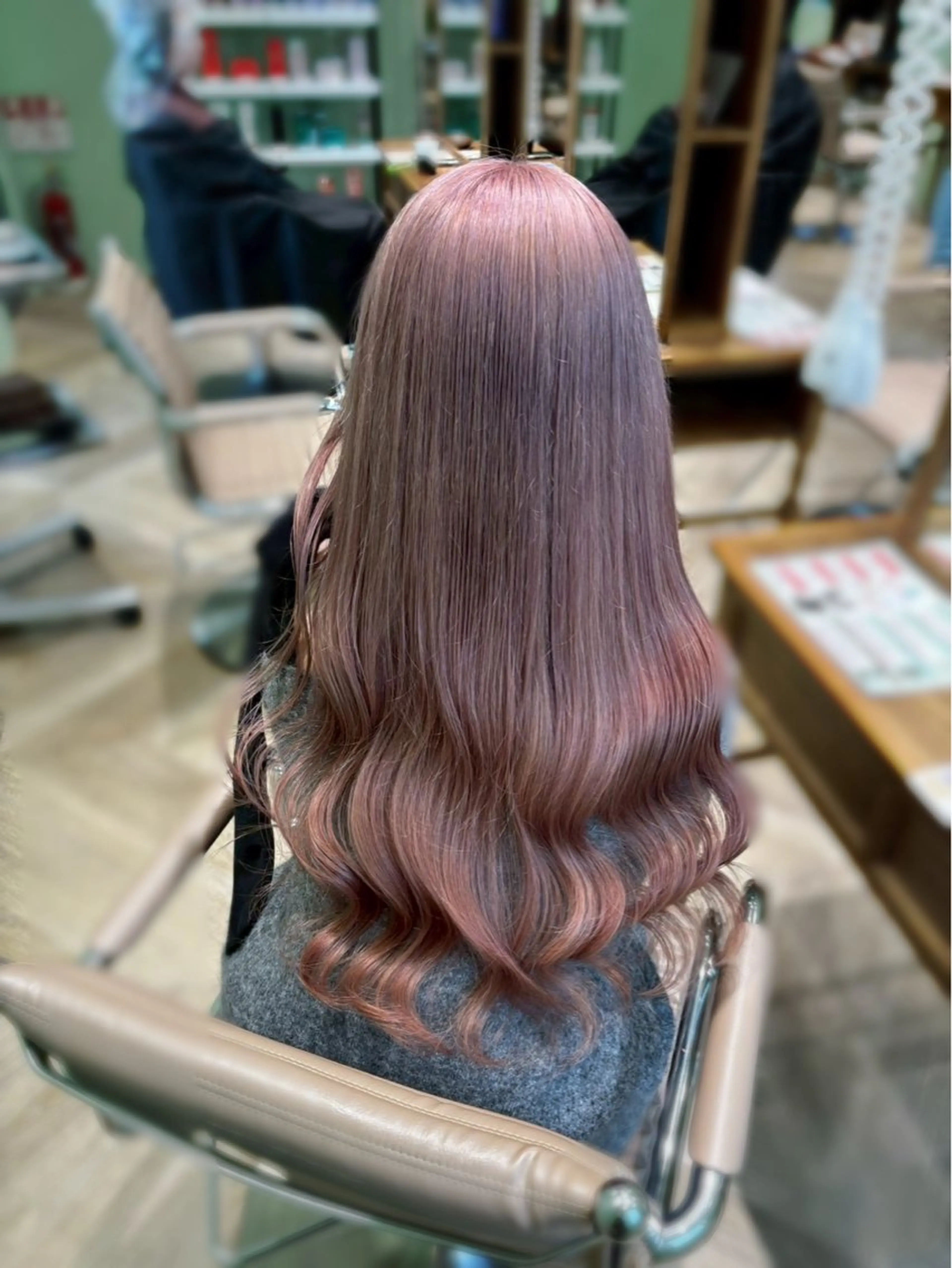 カラー ブリーチ ヘアカラー 💖韓国ヘア/ハイト ーン💖mikotoのヘアスタイル
