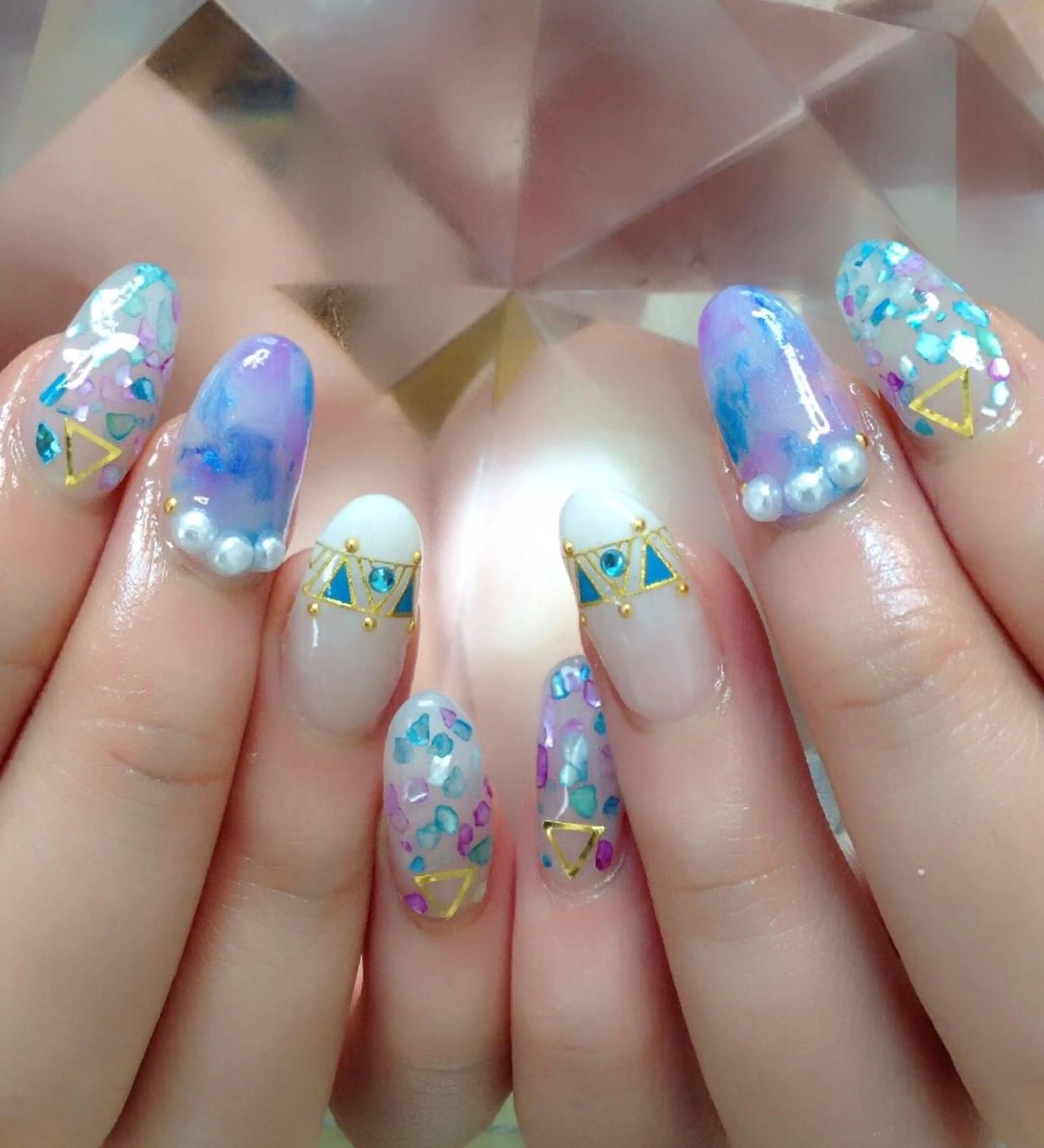 ネイル 🩵池袋heart nail🩵のネイルデザイン