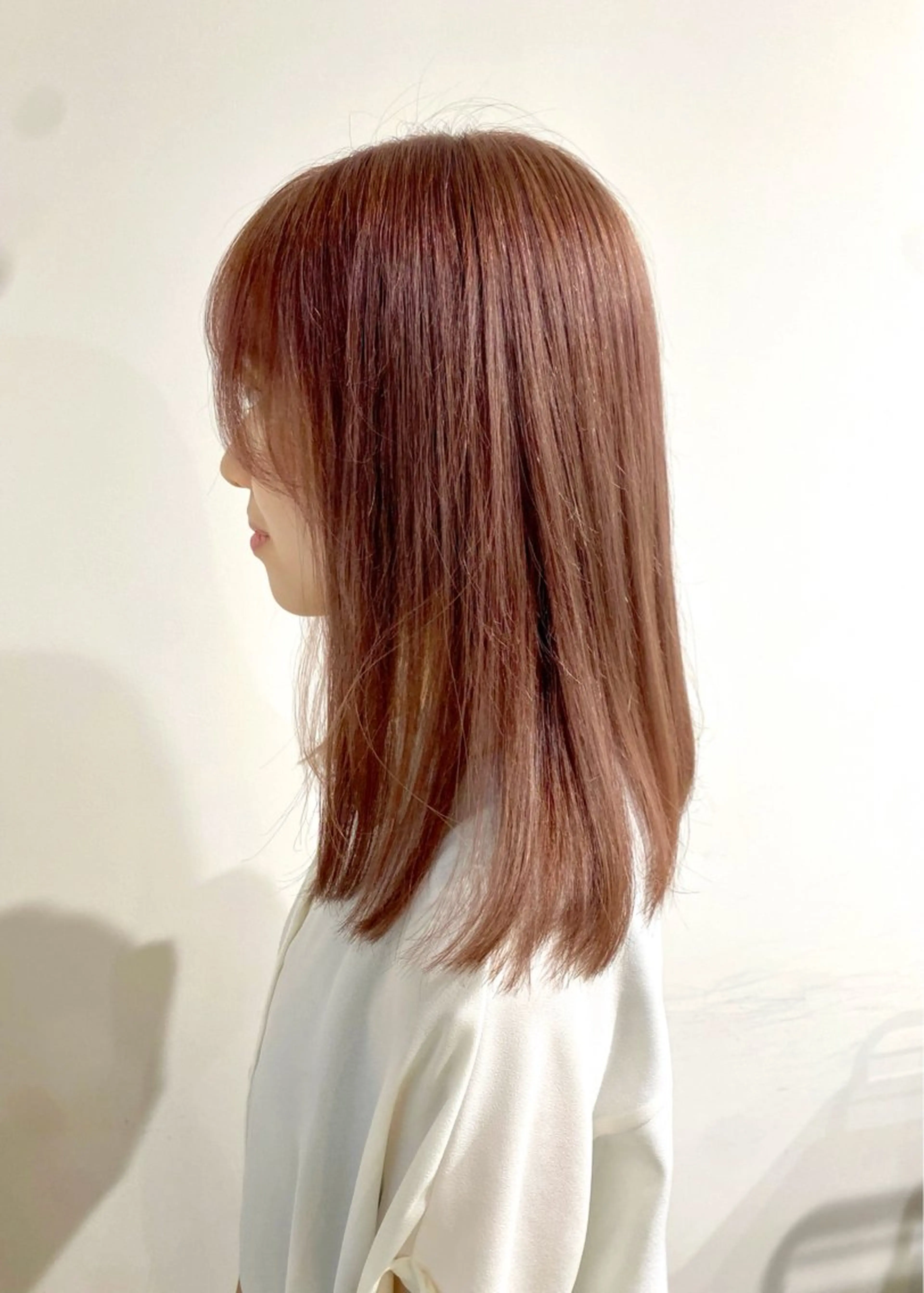 セミロング カラー ベージュカラー カット ヘアカラー トリートメント 無料モデル募集/ボブ /レイヤー/Rinのヘアスタイル