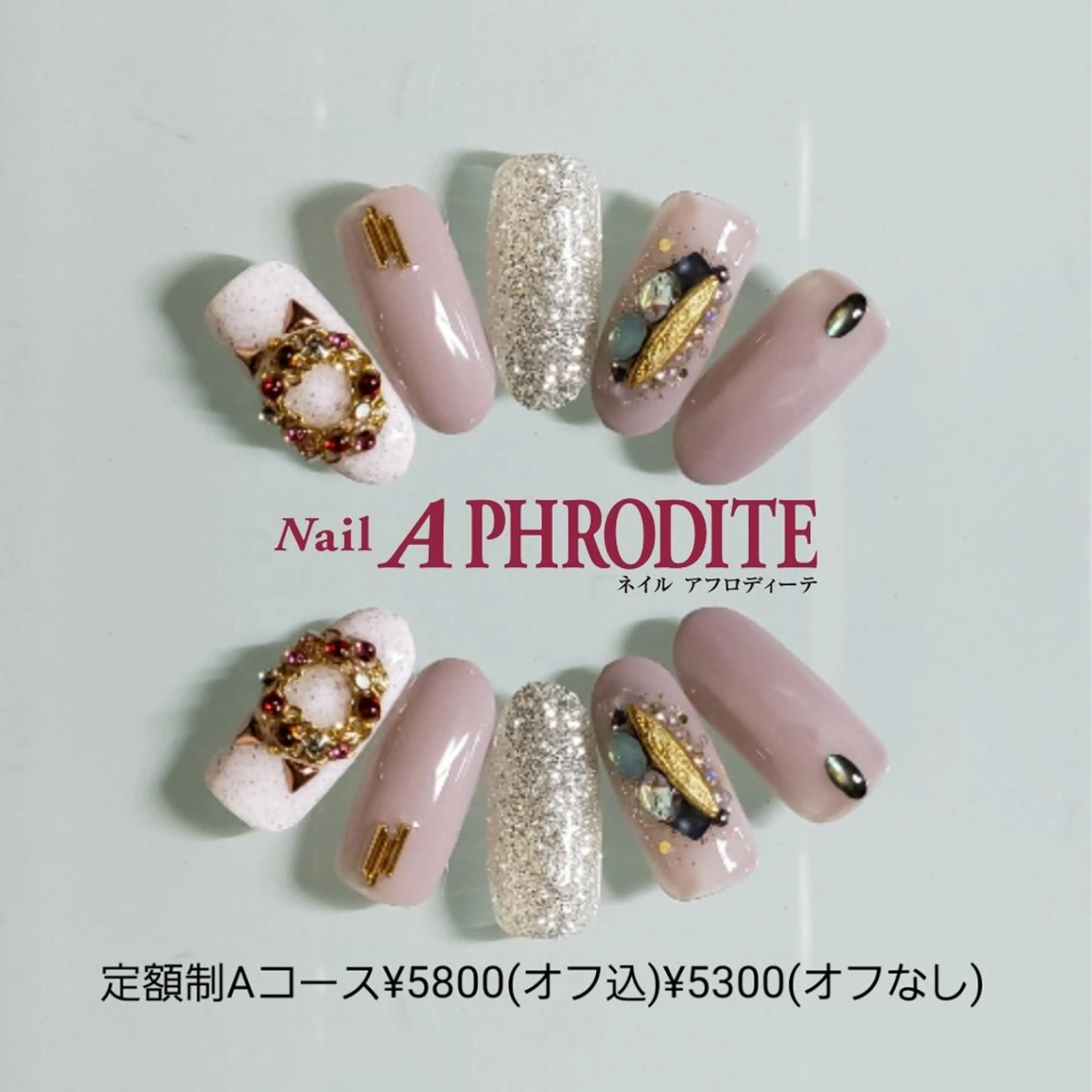 ネイル 持ち込み ハンドネイル Nail  Aphroditeのネイルデザイン