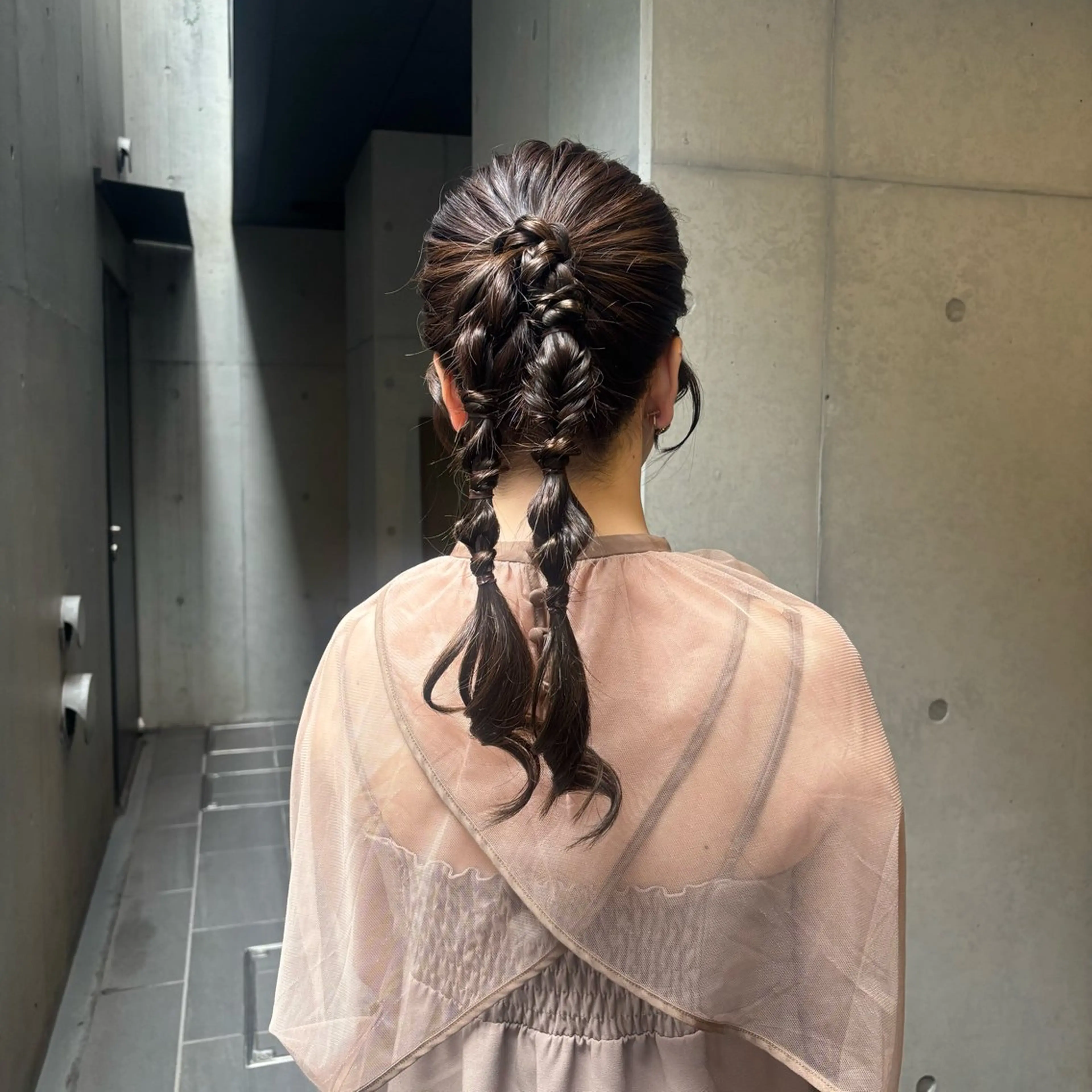 ロング ヘアアレンジ ヘアセット 〖❁ちひろ| LEONID❁〗のヘアスタイル