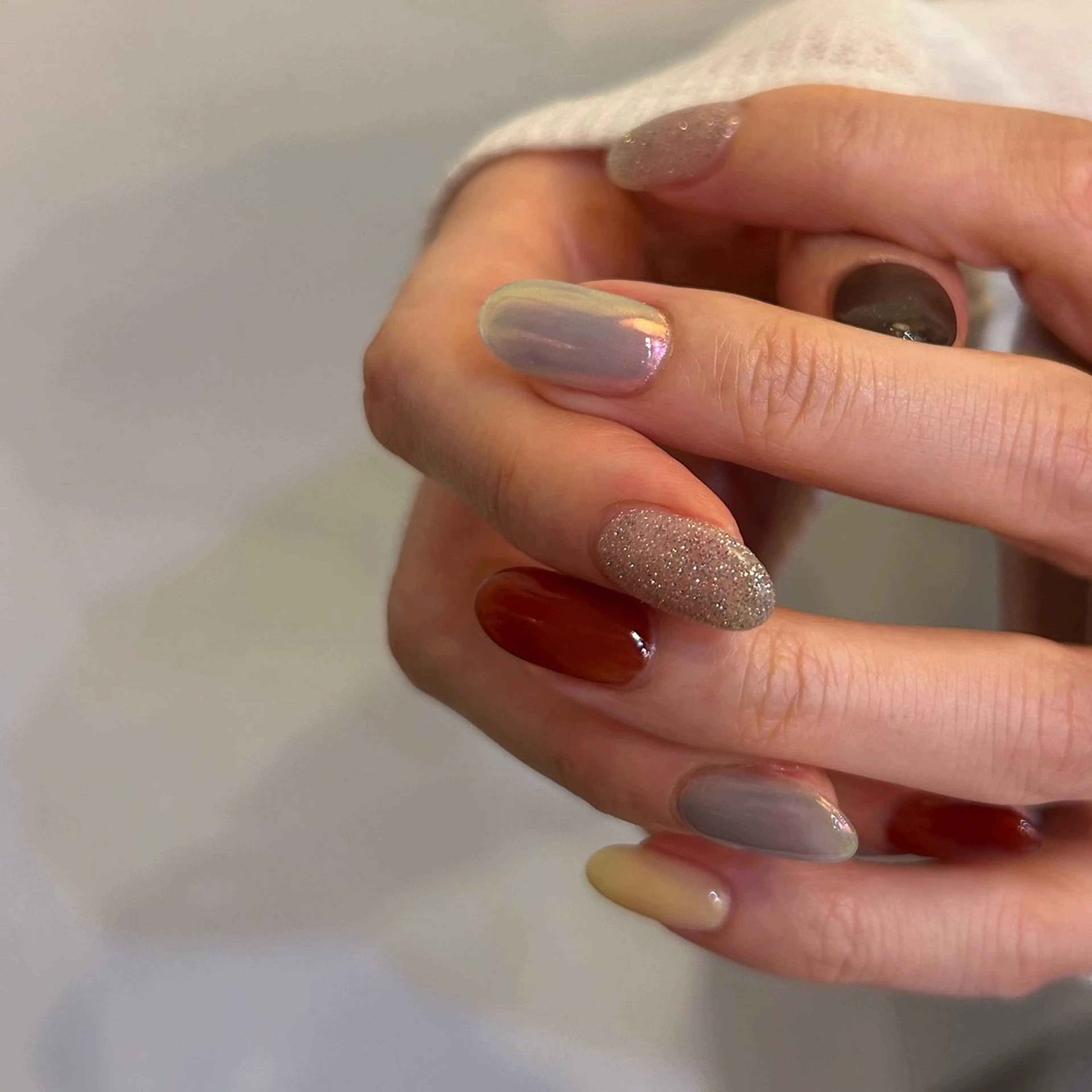 ネイル Yumiシンプル 広尾→銀座のネイルデザイン