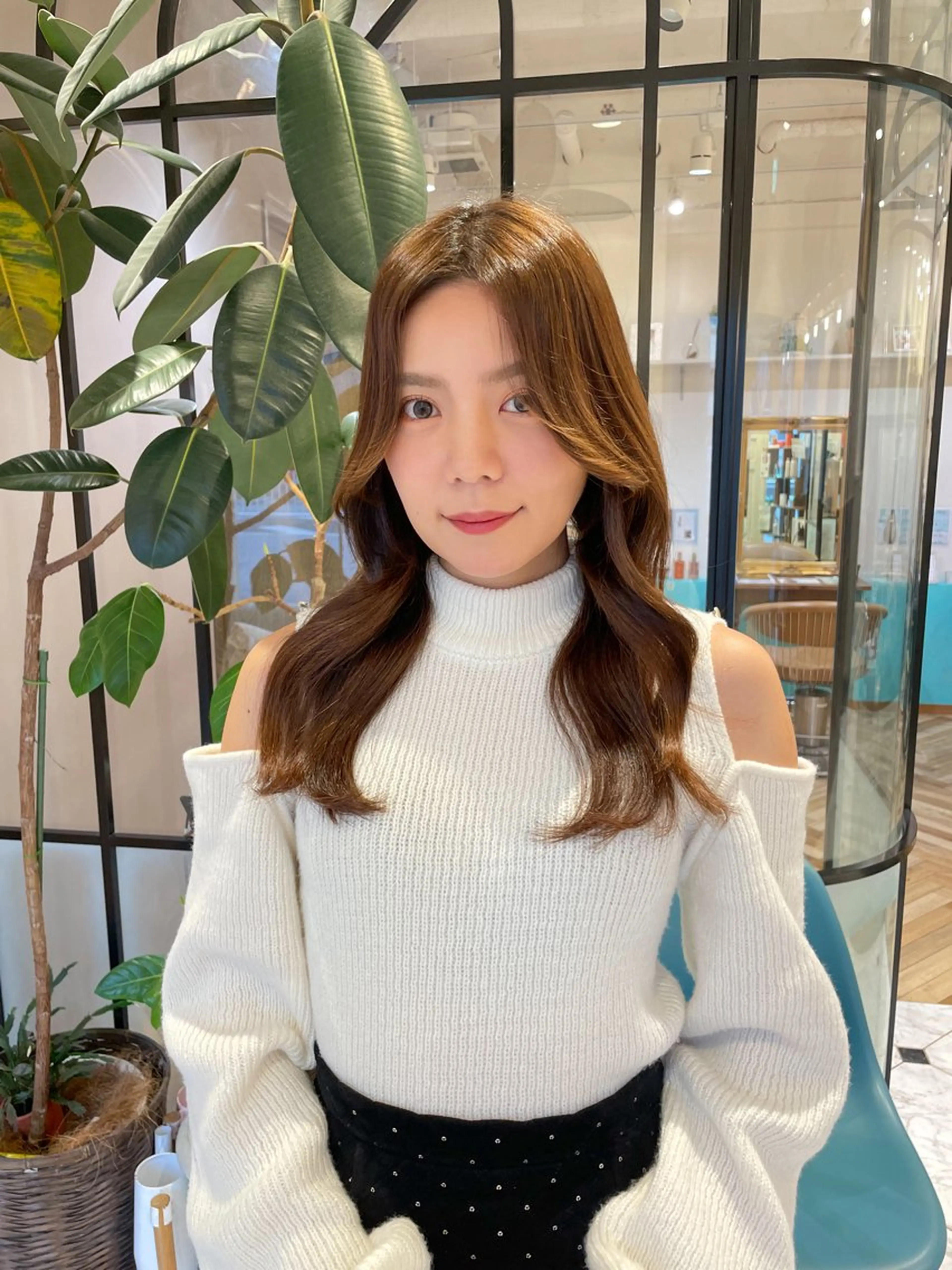 ロング カラー 💎巻ける縮毛矯正/ 艶髪💎石渕智也のヘアスタイル