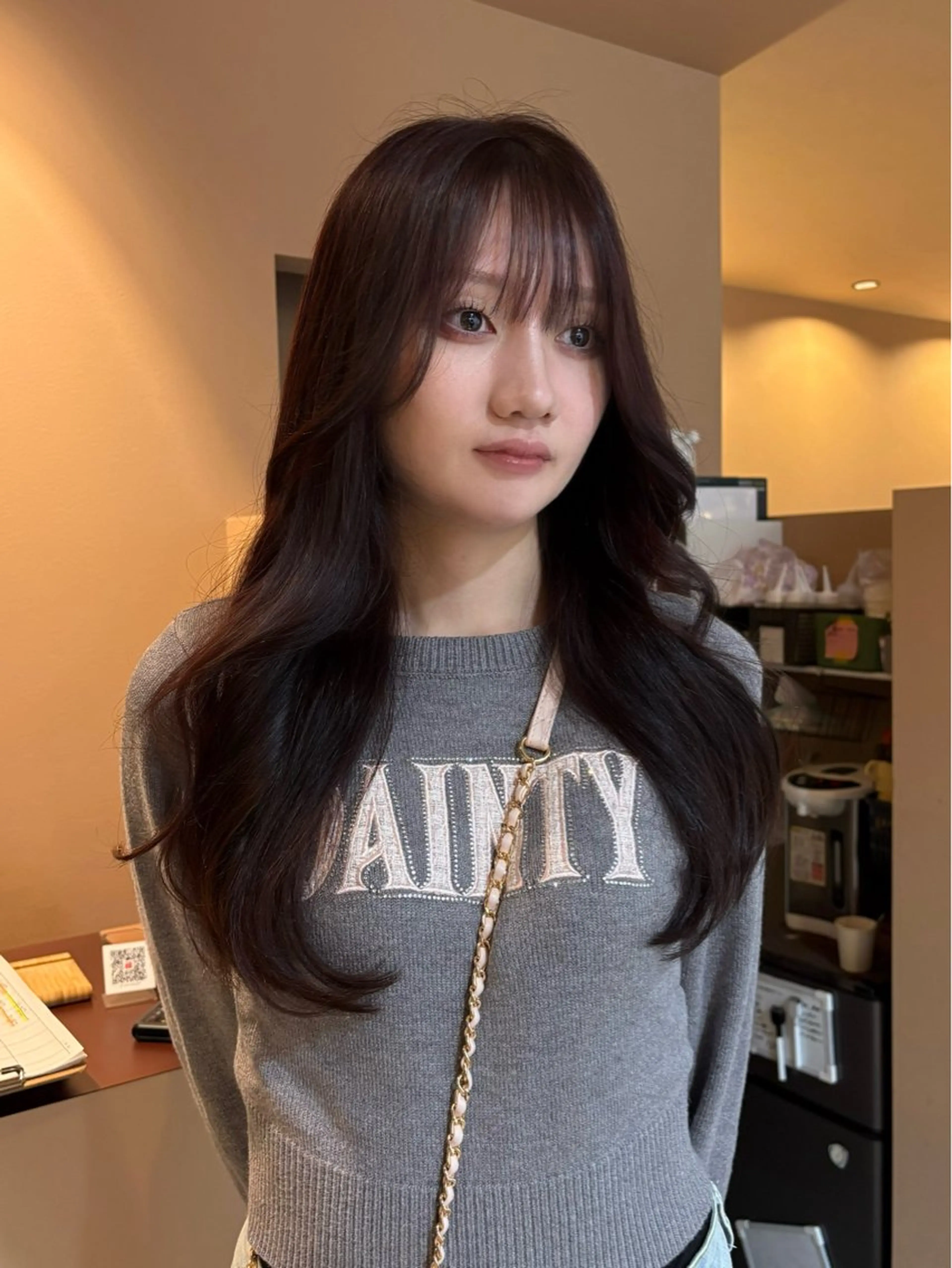 ロング メンズモデル募集中 YOKE reinaのヘアスタイル