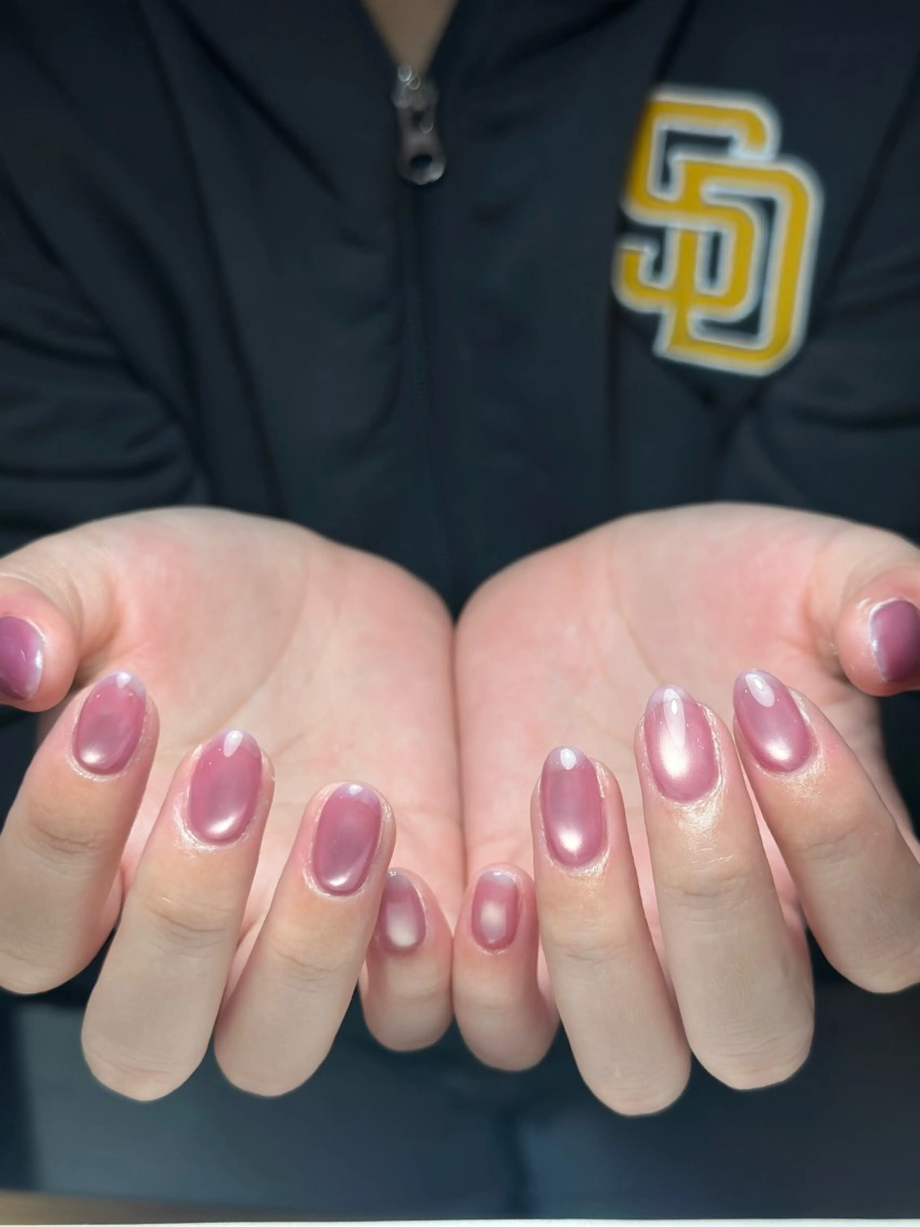 ネイル 韓国ネイル シンプルネイル ワンホンネイル ハンドネイル CoMo Nailのネイルデザイン