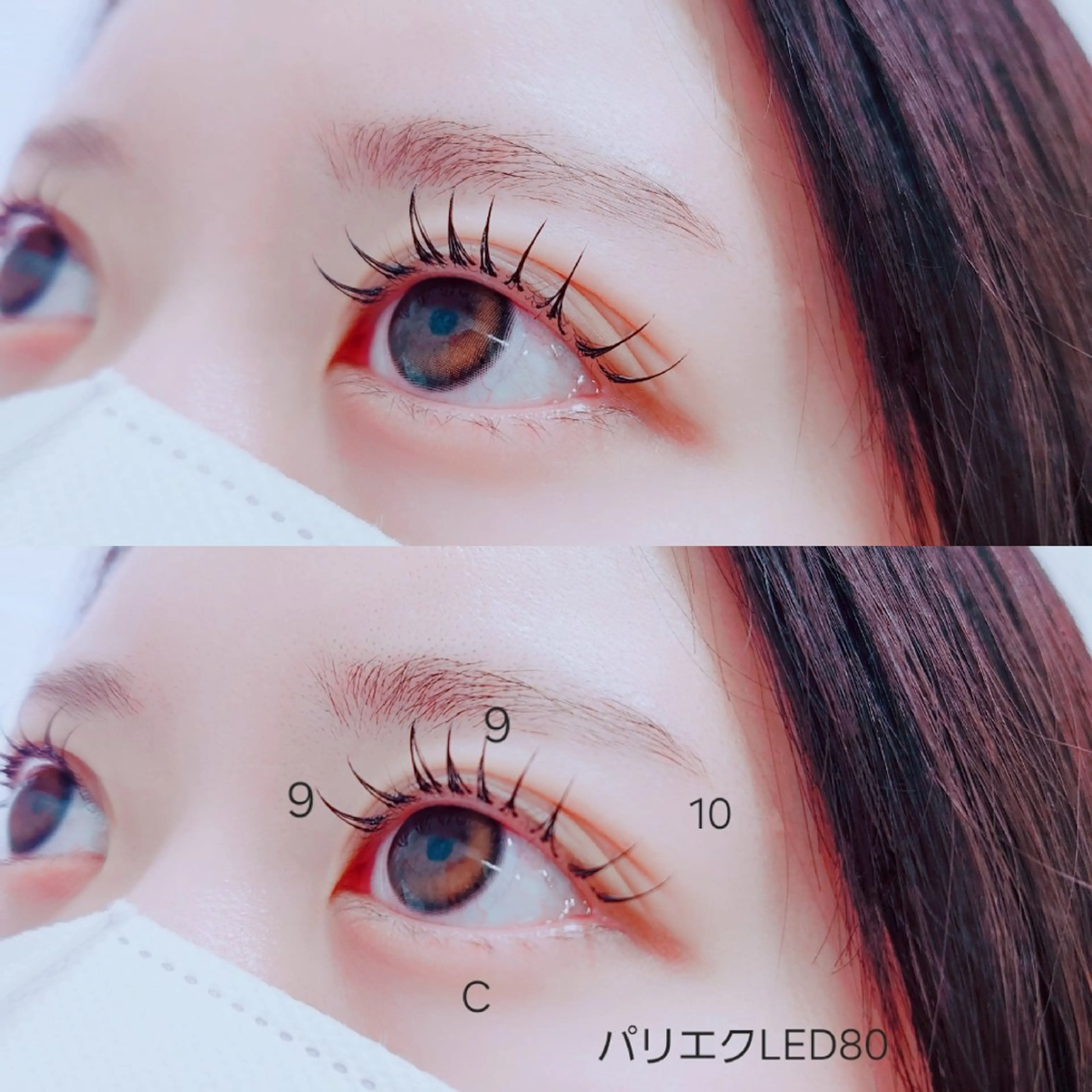 マツエク・マツパ マツエク minte   🐑naho🐑のマツエク・マツパデザイン