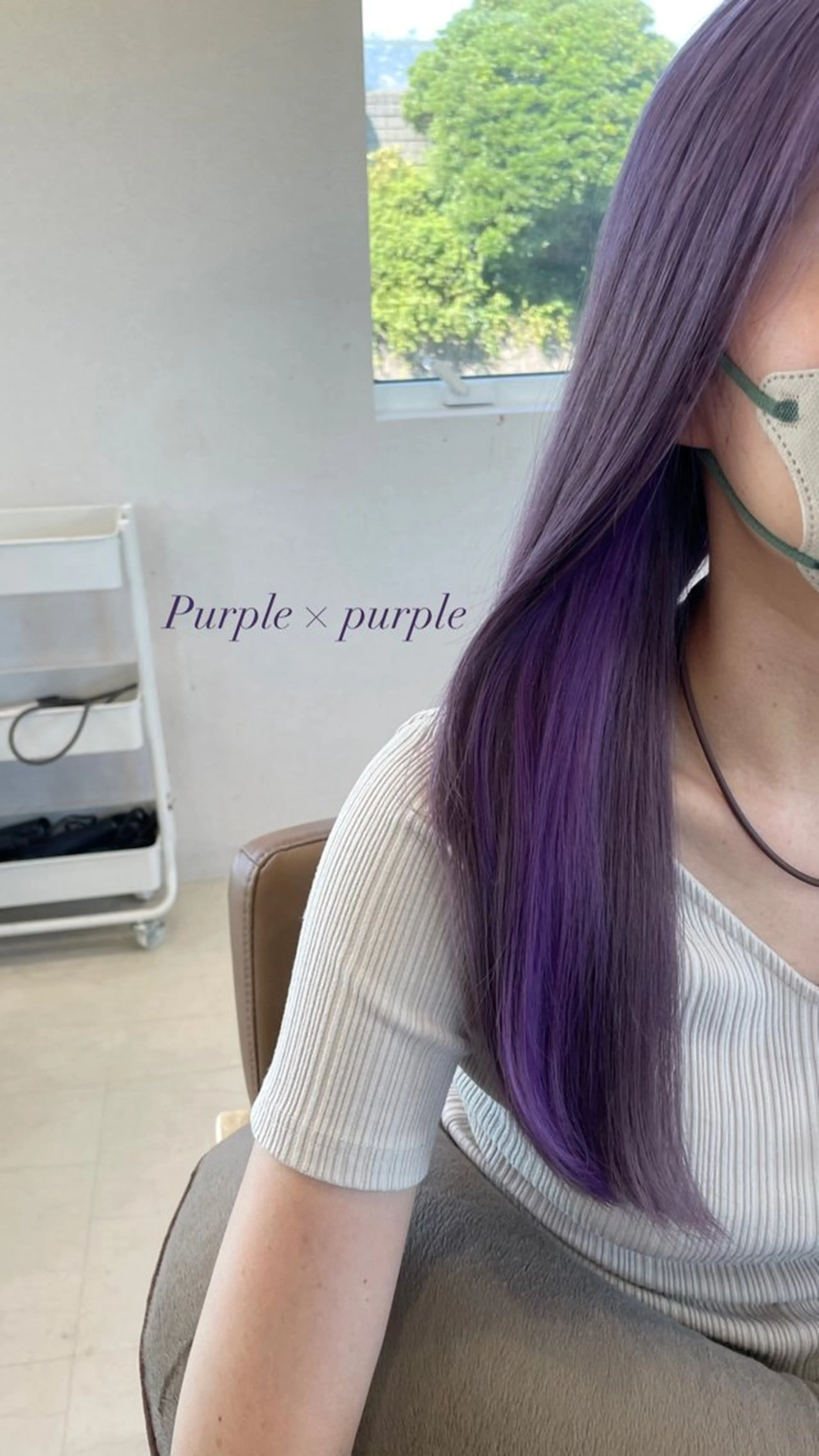 セミロング ヘアカラー 鈴木 妃帆未のヘアスタイル